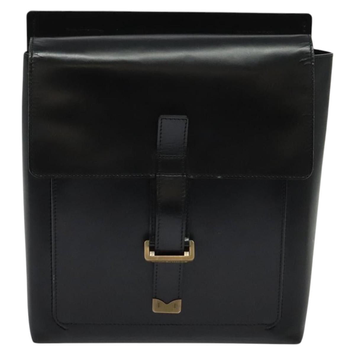 Louis Vuitton LOUIS VUITTON Liege Fantassan Shoulder Bag Leather Black Size ONE SIZE - 13 Thumbnail