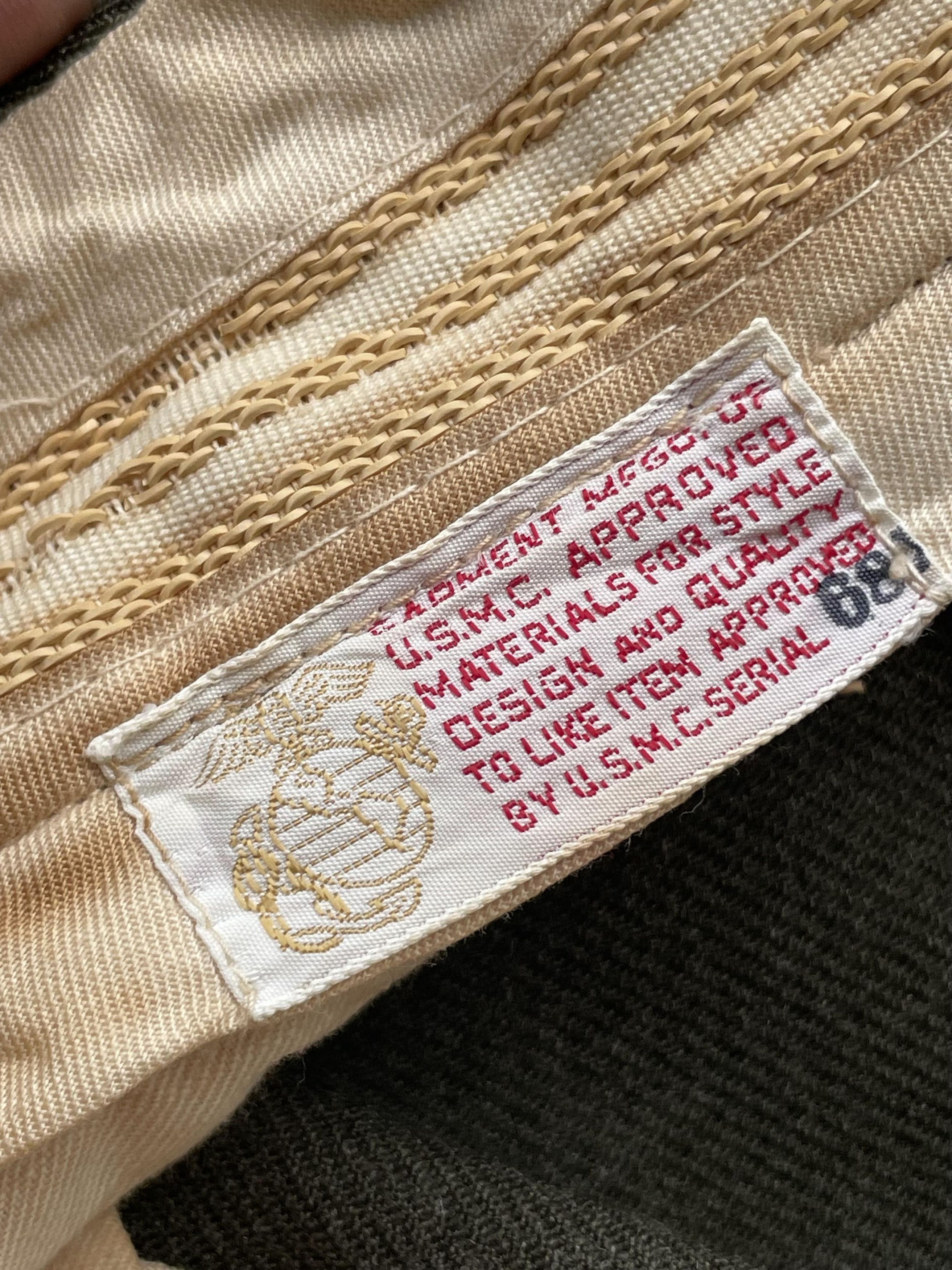Vintage Vintage 40's WW 2 USMC Wool Trouser Size US 31 - 8 Thumbnail