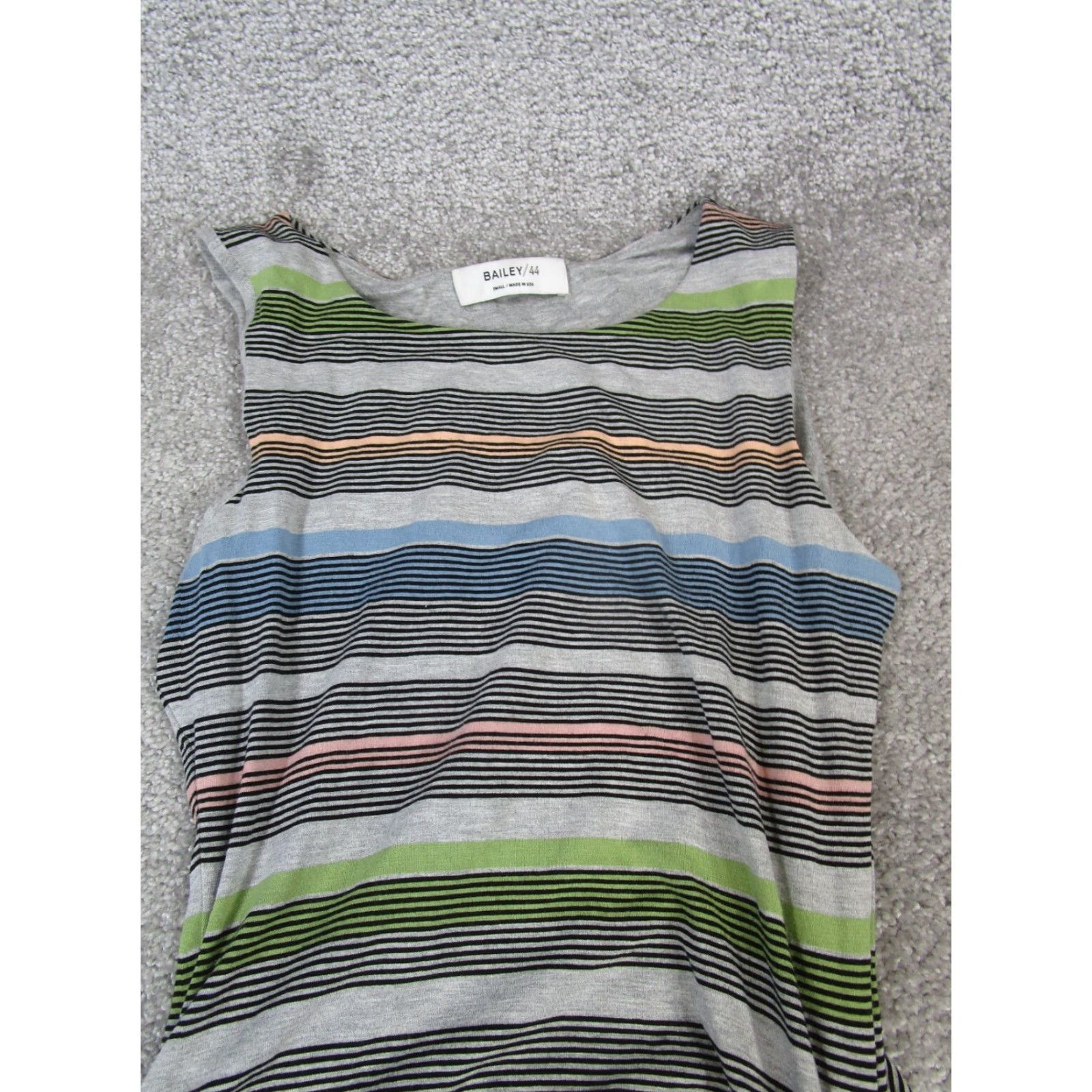 Bailey 44 Bailey Bailey/44 Dress Womens Small Gray Green Pink Blue Wrap Dress Size S / US 4 / IT 40 - 2 Thumbnail