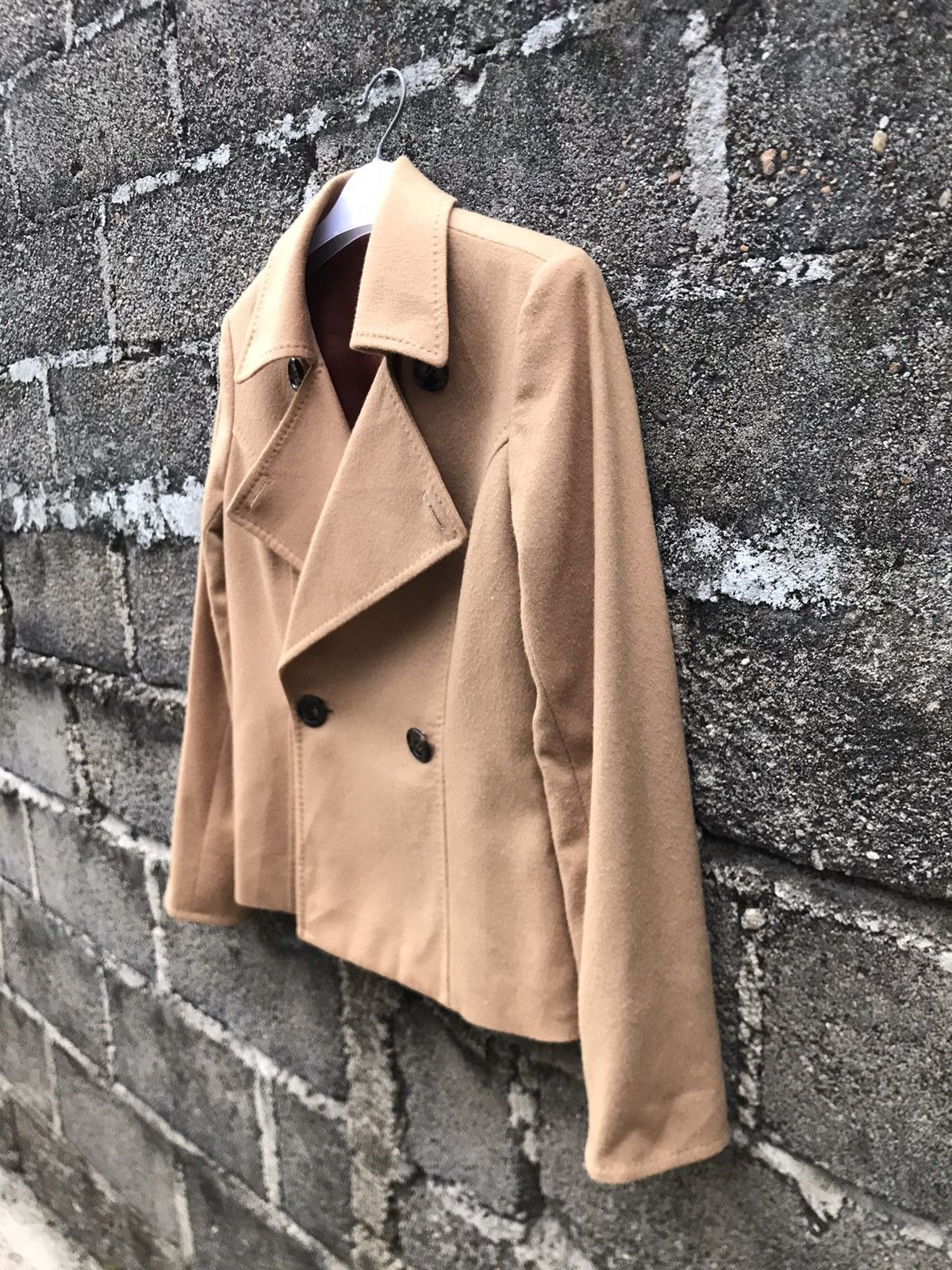 Japanese Brand × Vintage ⚡️RayMayers Double Breast Cropped Coat Size S / US 4 / IT 40 - 3 Thumbnail