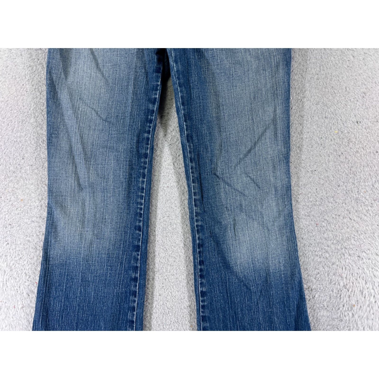 Gap VINTAGE Gap Women's Jeans Pants 28 Blue Denim Low Rise Bootcut Stretch Cotton 80s 90s City Womens Size 28" / US 6 / IT 42 - 3 Thumbnail