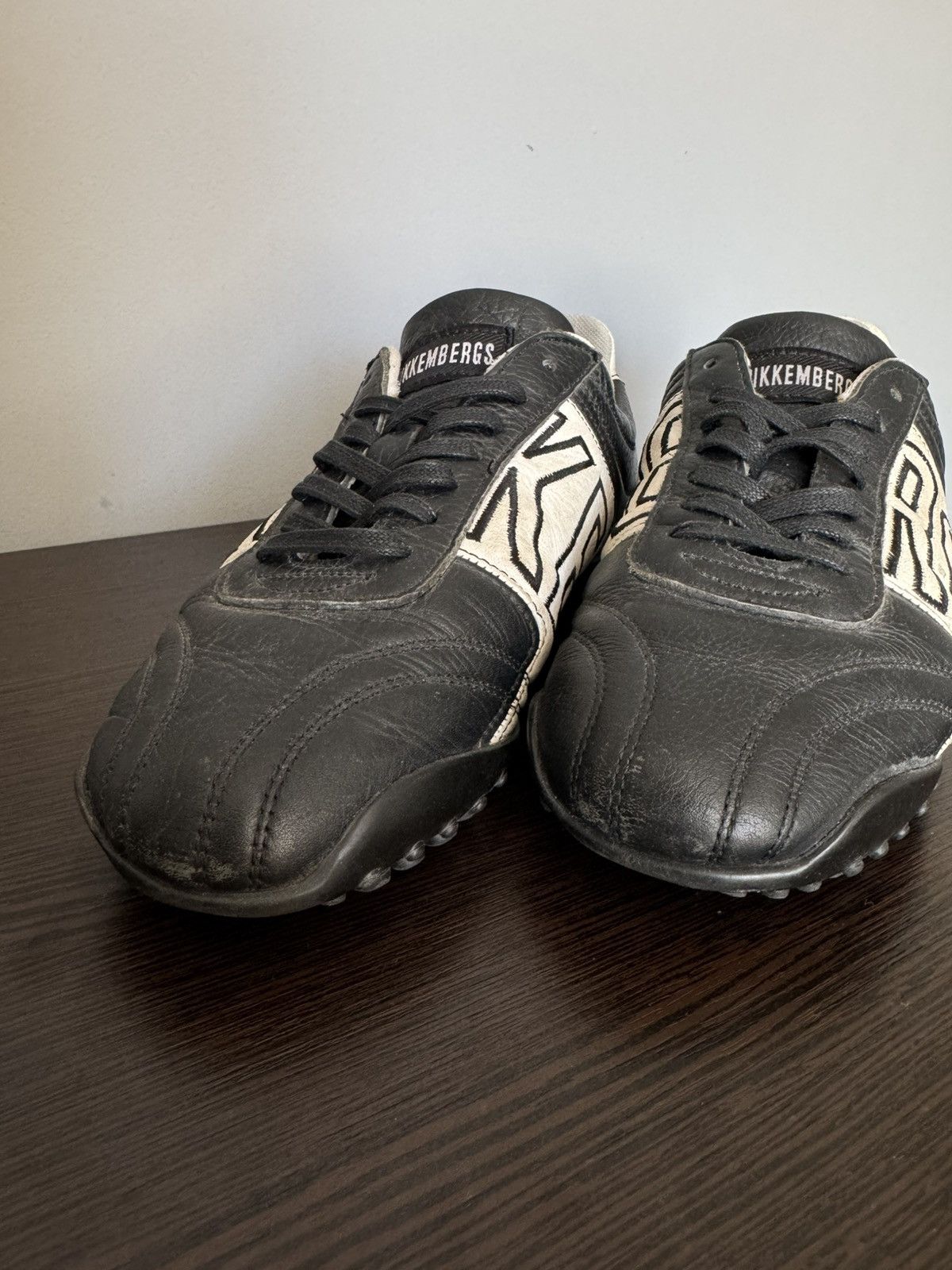 Other Dirk Bikkembergs Dark Gloss Trainers low football sneakers Size US 7 / IT 37 - 4 Thumbnail