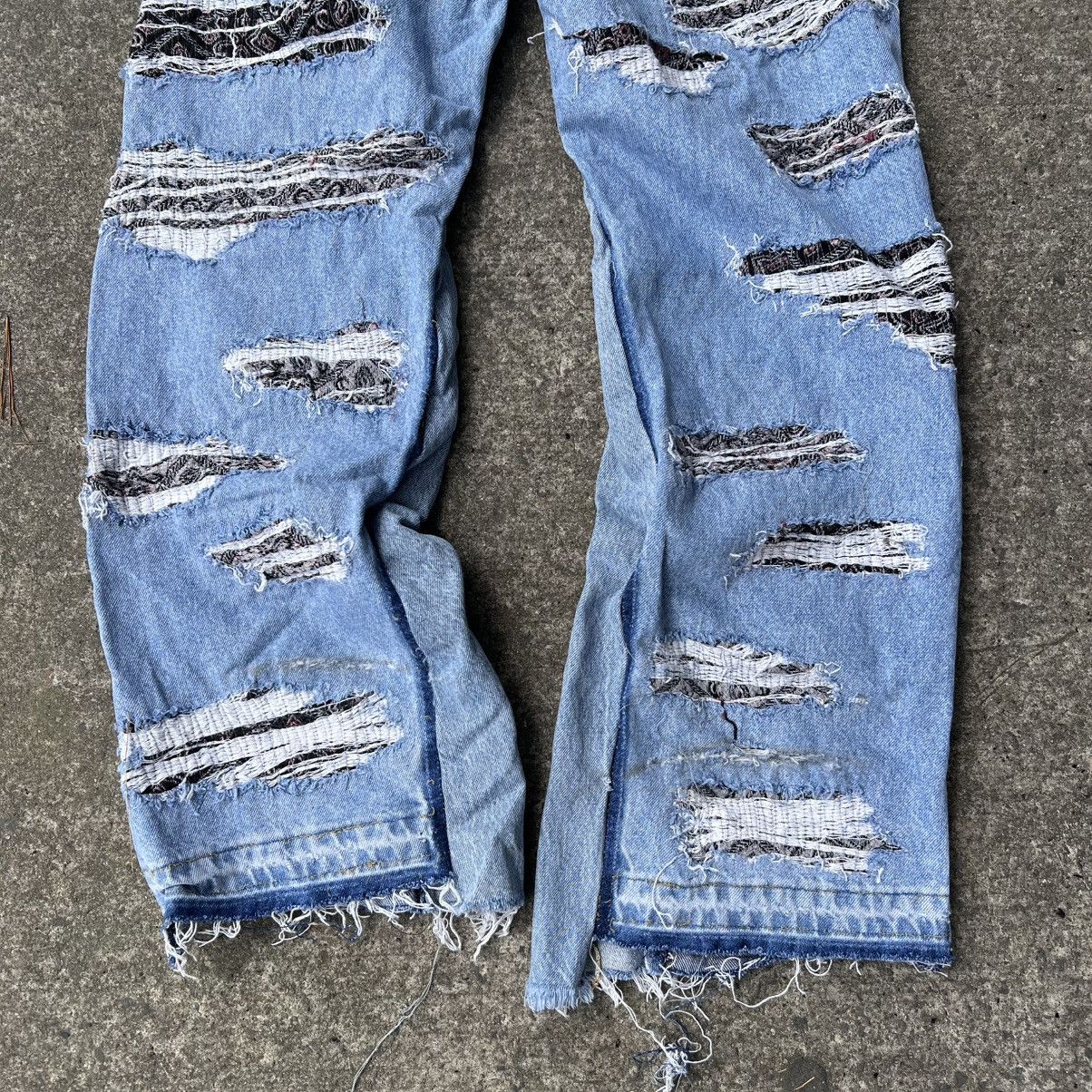 Other Distressed and Repaired baby blugrey Size US 34 / EU 50 - 7 Thumbnail