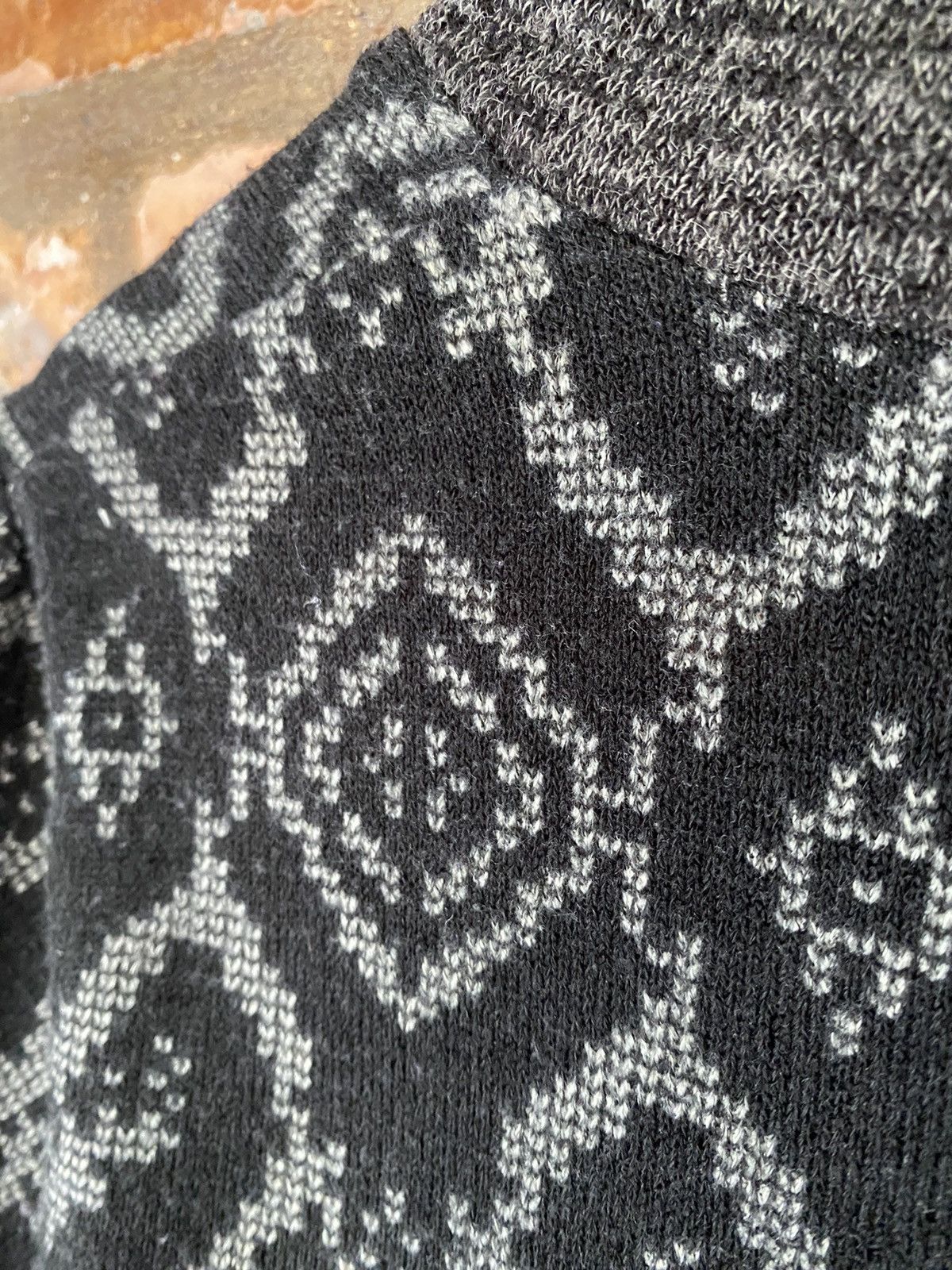Tornado Mart 🔥🔥 Tornado Mart Knits native Jacquard tribal cardigan Size US M / EU 48-50 / 2 - 14 Thumbnail