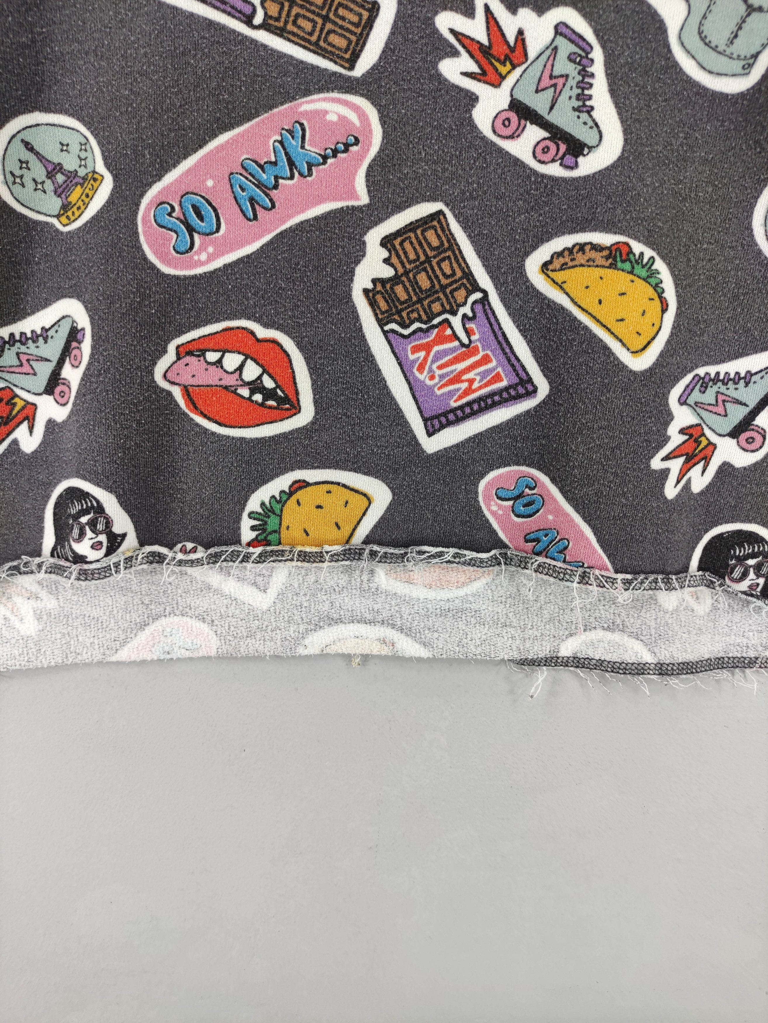 Zara Zara Girls Full Print Sweater Jumper Size S / US 4 / IT 40 - 2 Thumbnail