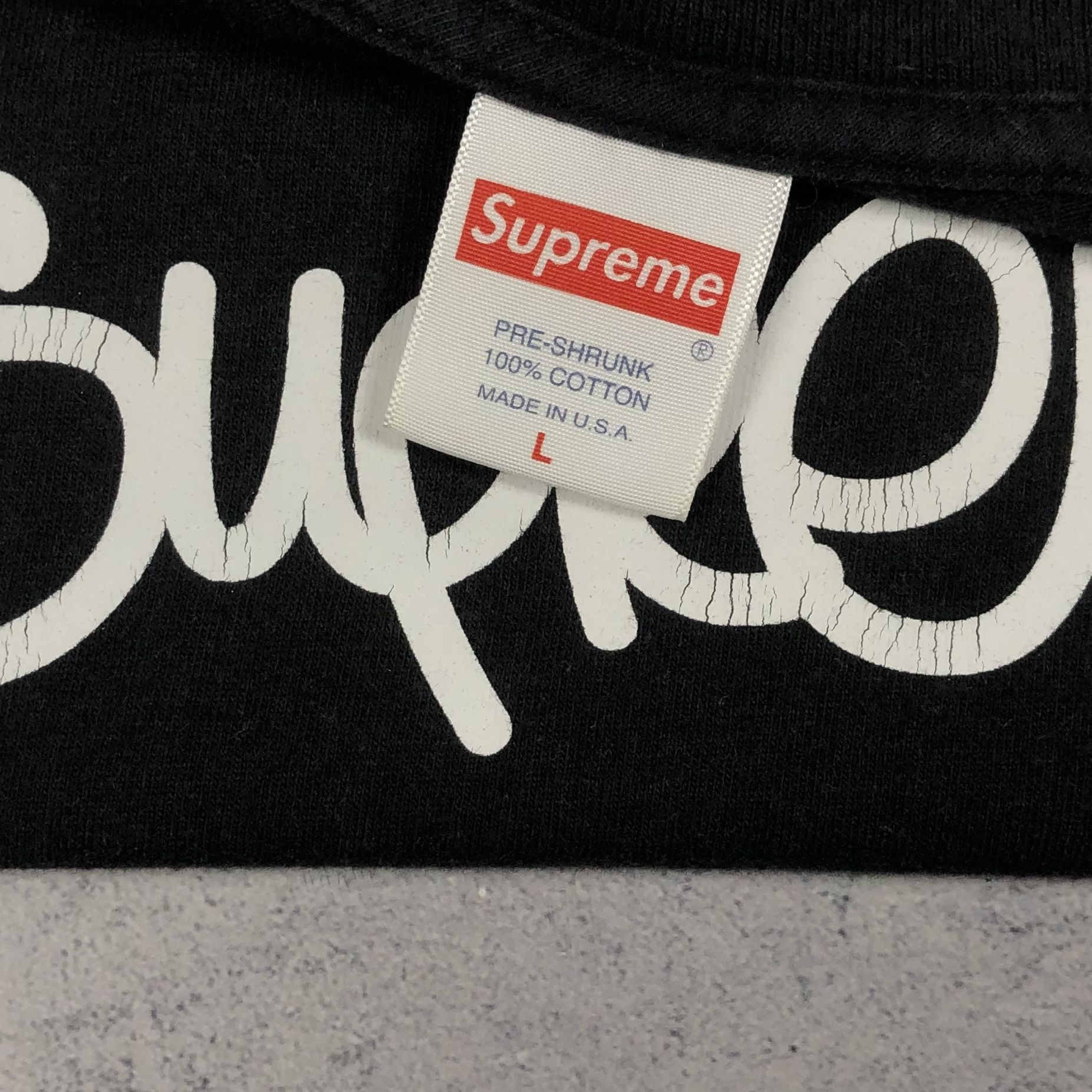 Supreme Y2K Vintage Supreme Graffiti Script Arch logo Tee dope Size US L / EU 52-54 / 3 - 6 Thumbnail