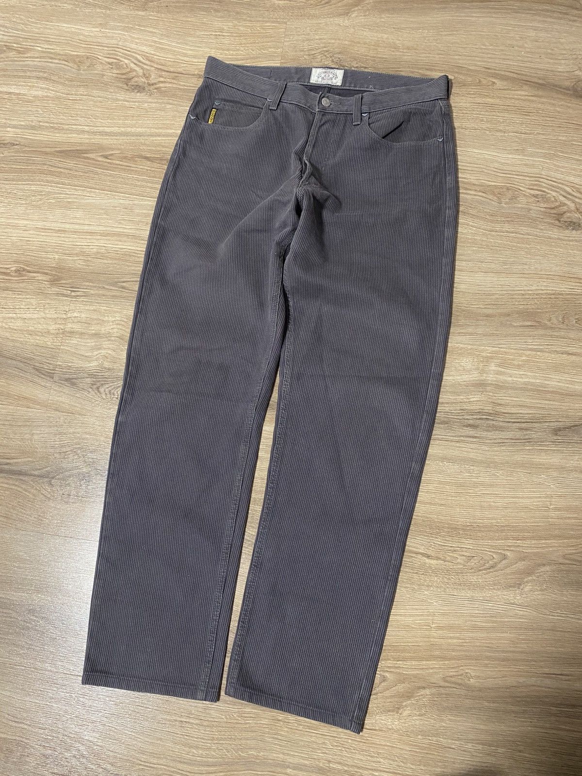 Armani Armani Jeans Corduroy Grey Pants Size: 34 Size US 34 / EU 50 - 6 Thumbnail