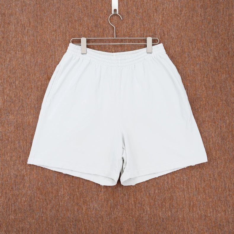 Balenciaga Balenciaga size S Embroidered logo casual shorts Size US 27 - 1 Thumbnail