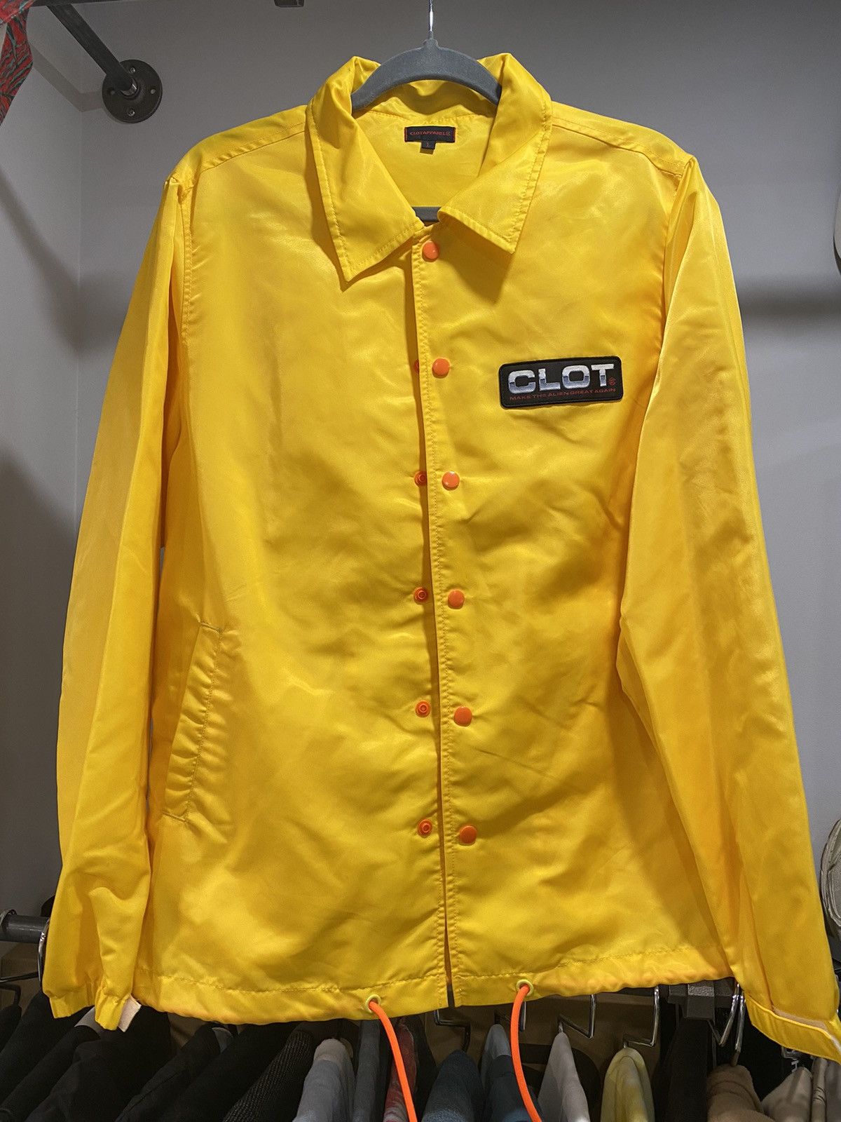 CLOT Obey Your Master Coach Jacket