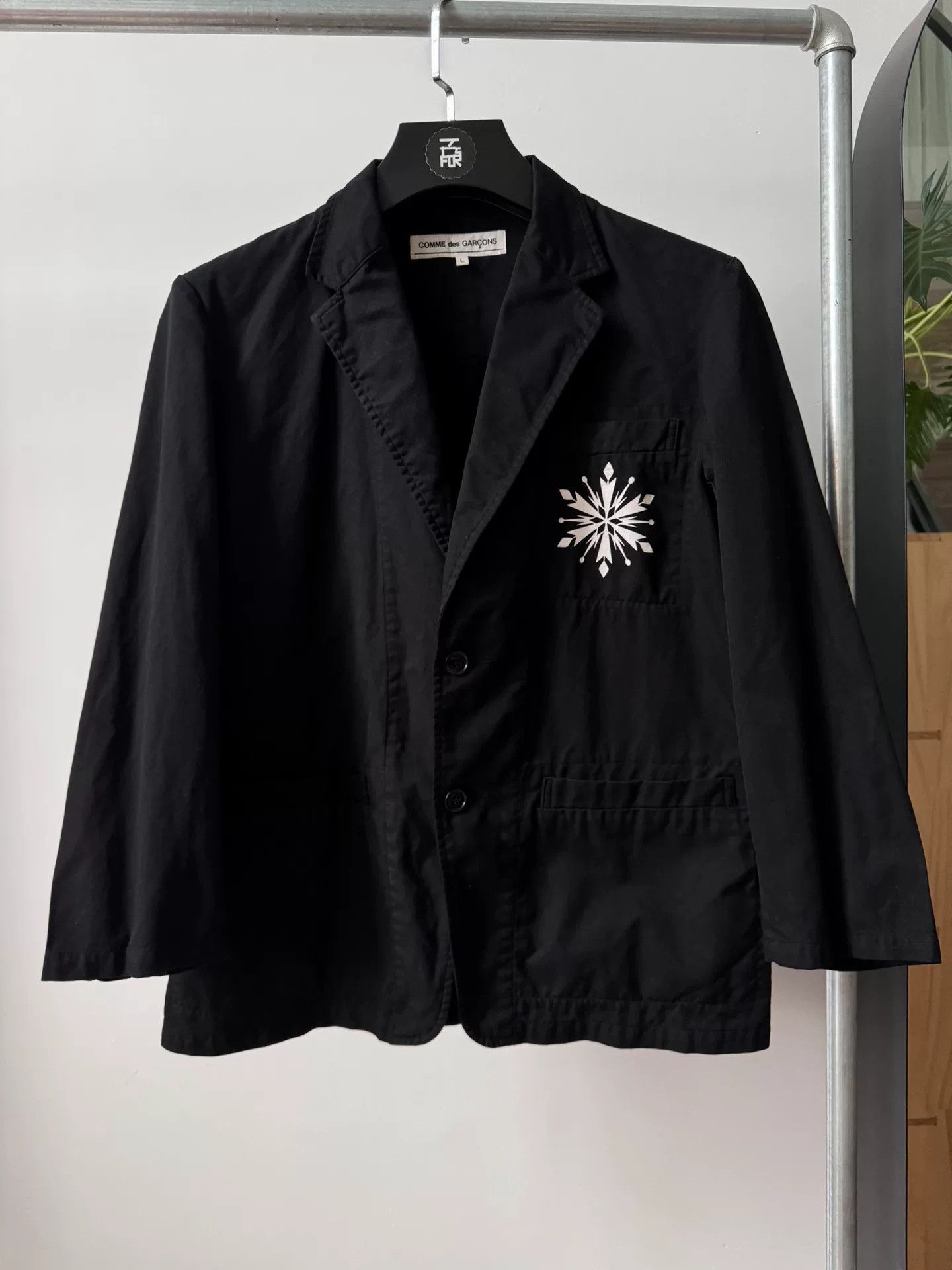 Comme des Garcons Comme des Garçons Black Casual Blazer Size US L / EU 52-54 / 3 - 1 Thumbnail