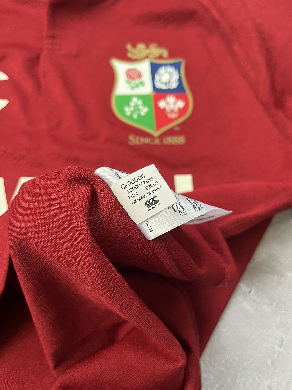 Canterbury of New Zealand British & Irish Lions Australia2025 Jersey Rugby Canterbury Size US M / EU 48-50 / 2 - 9 Thumbnail