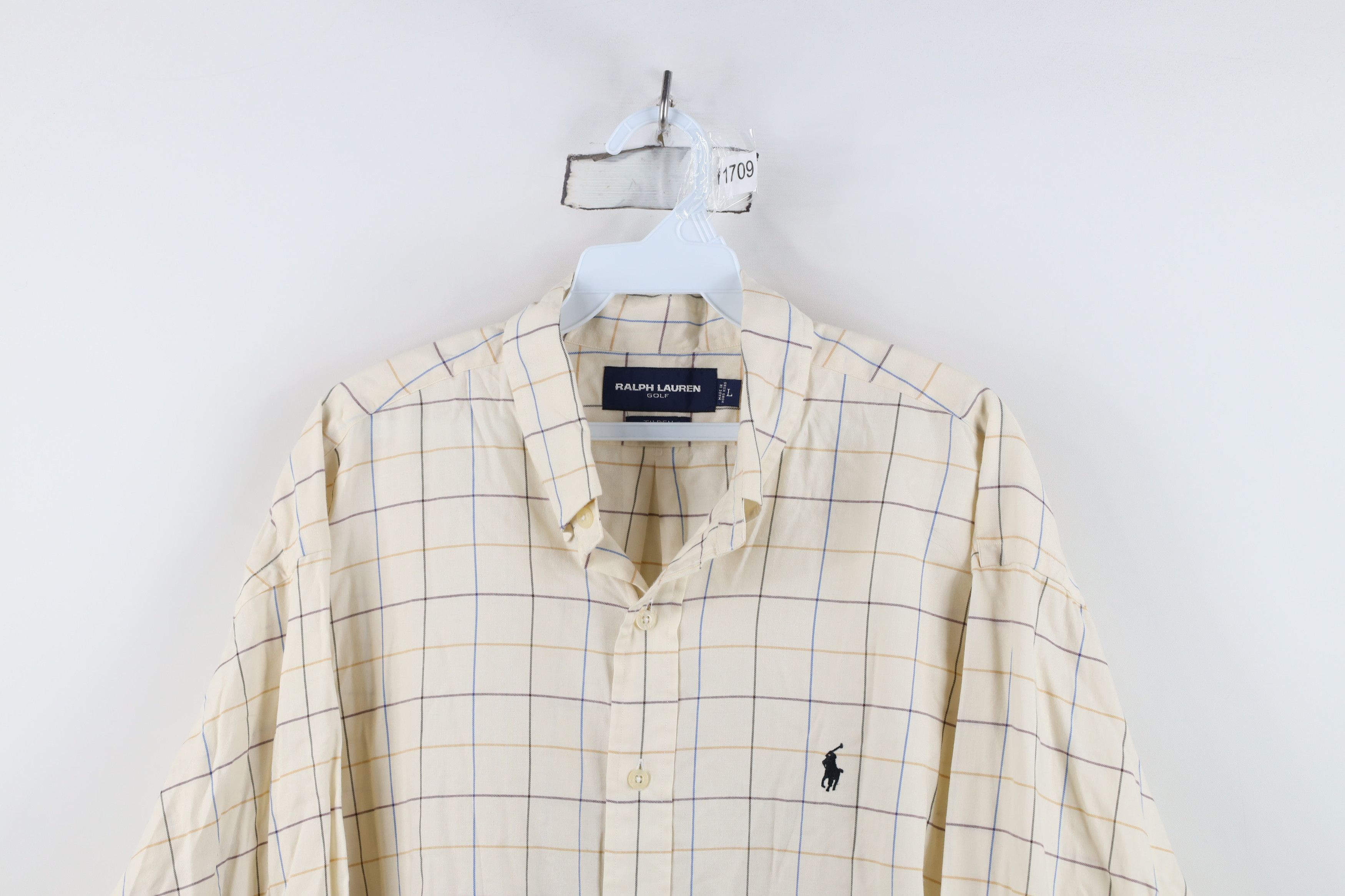 Ralph Lauren Vintage 90s Polo Golf Ralph Lauren Collared Button Shirt Size US L / EU 52-54 / 3 - 2 Thumbnail