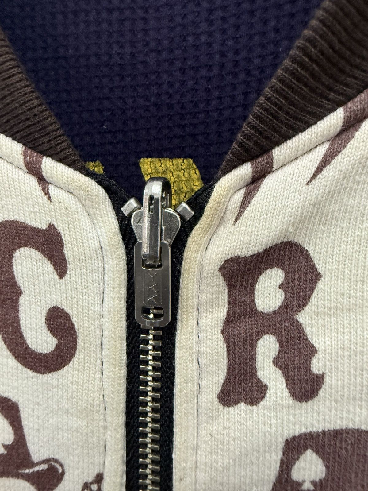 Indian Motorcycle Vtg Reversible SweatJacket Toledo Ohio Skull Graphic Clevite Size US S / EU 44-46 / 1 - 12 Thumbnail