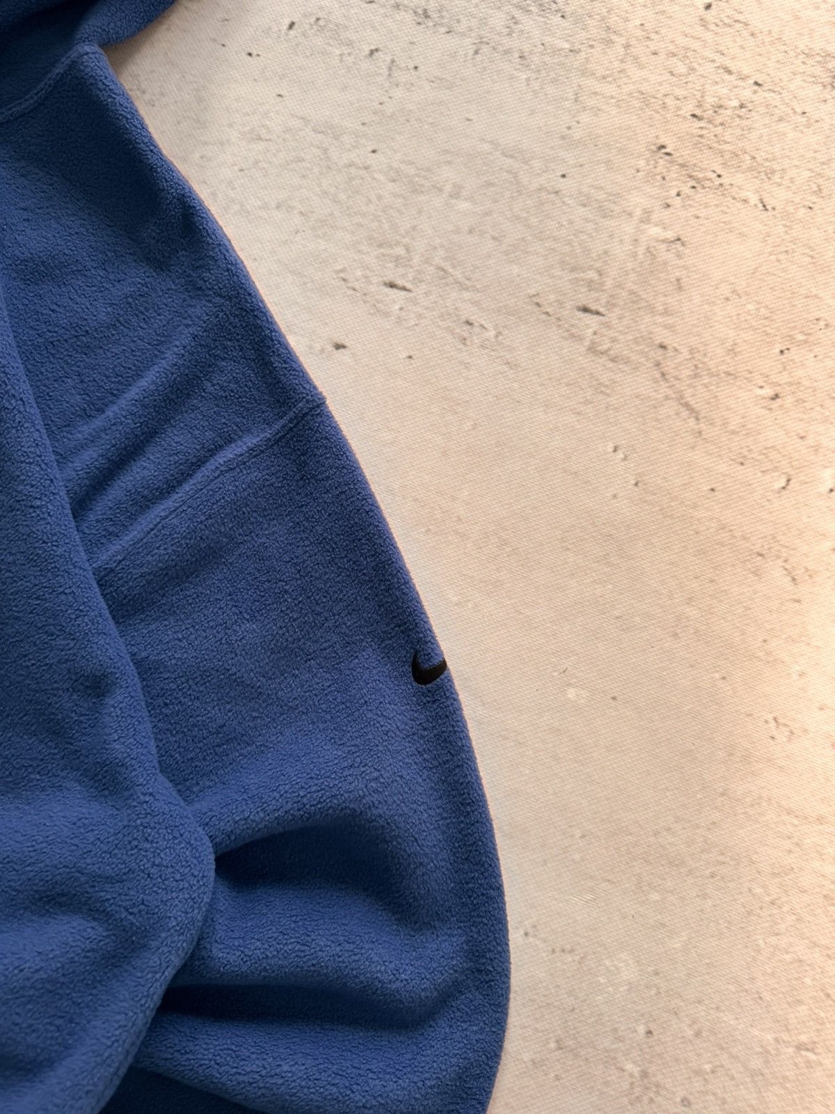 Nike × Vintage NIKE TEDDY VINTAGE CENTER LOGO OVERSIZE HOODIE Size US XL / EU 56 / 4 - 4 Thumbnail