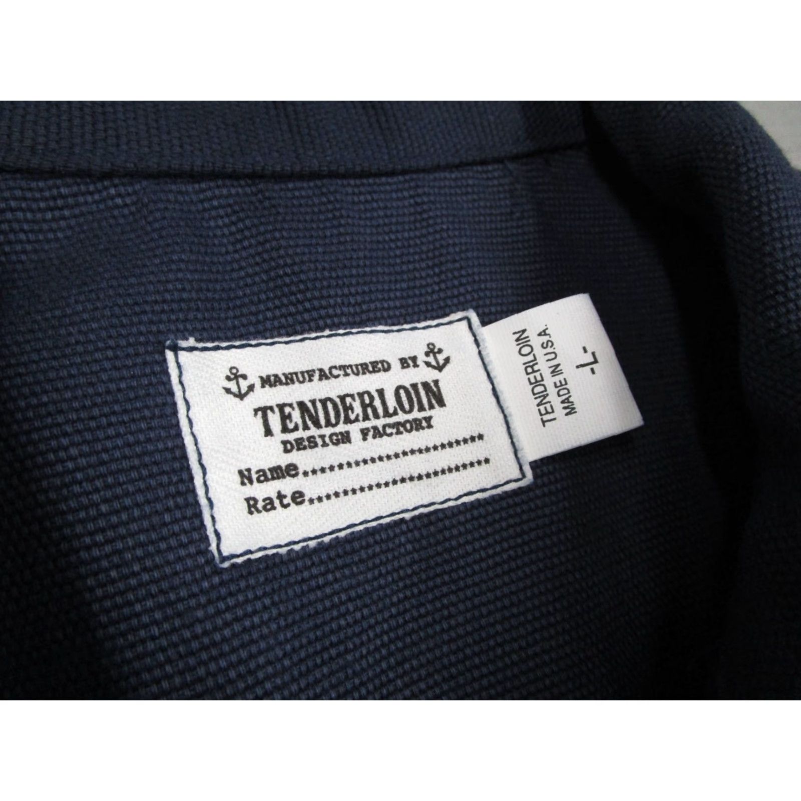 Tenderloin VINTAGE Tenderloin Jacket Mens Large Blue Chore Workwear Military Made in USA Size US M / EU 48-50 / 2 - 2 Thumbnail