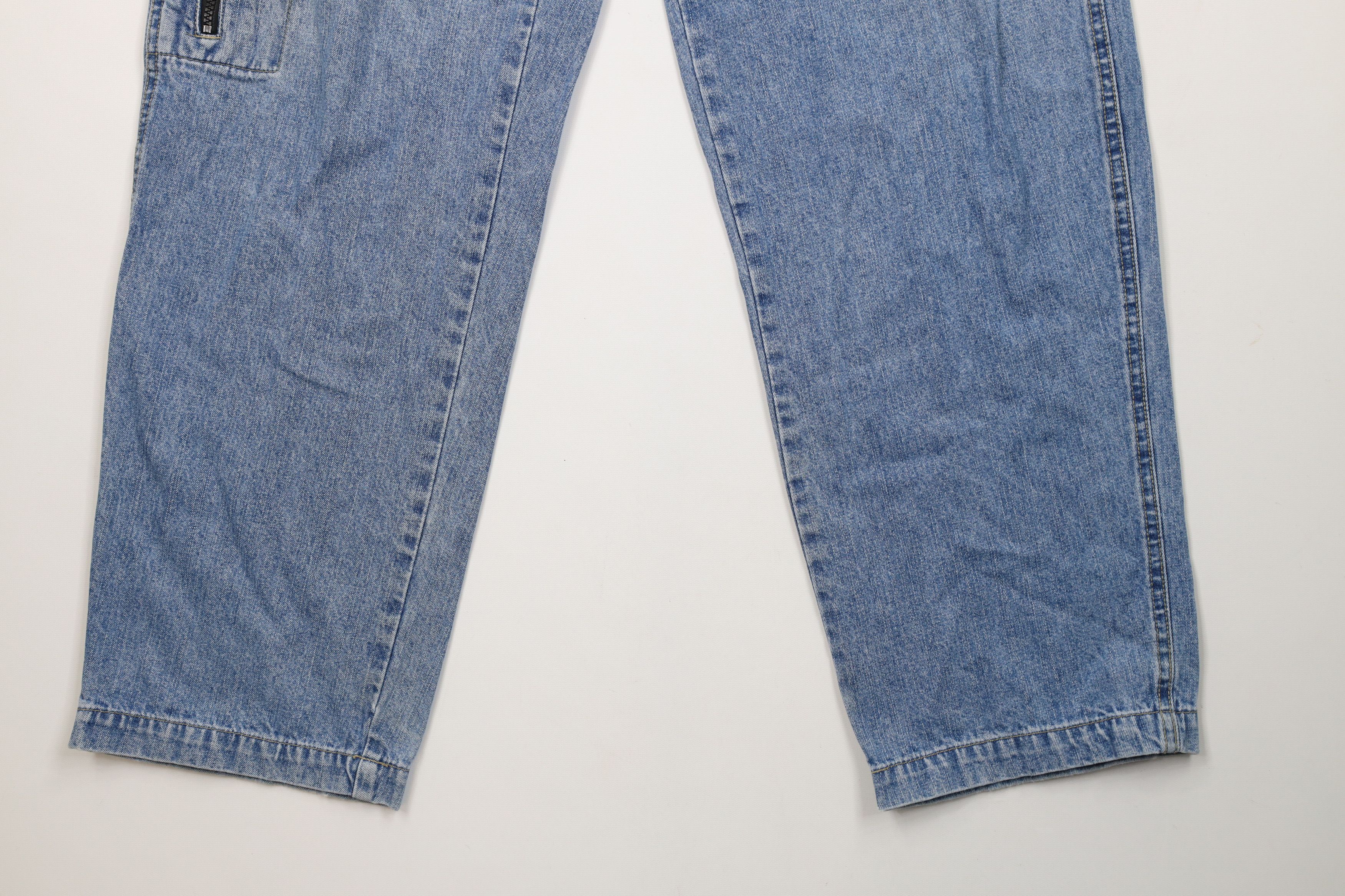 Vintage Vintage 90s Y2K Streetwear Wide Leg Skateboard Jeans Blue Size US 36 / EU 52 - 4 Thumbnail