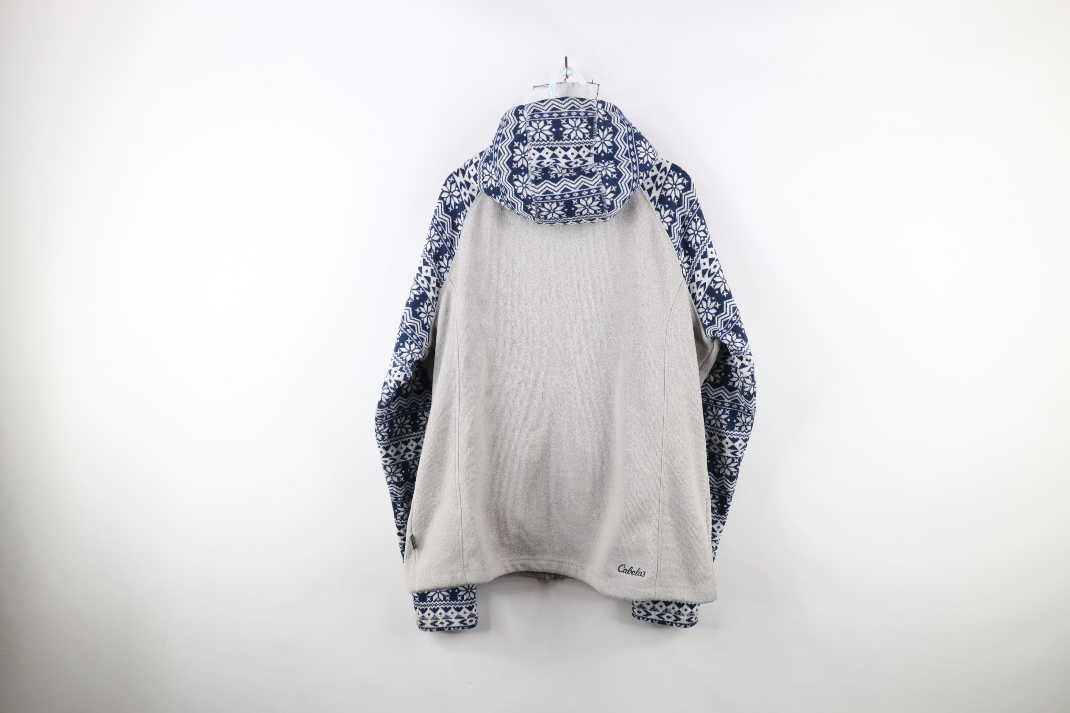 Cabelas × Vintage Vintage Cabelas Poinsettia Knit Sweater Jacket Swacket Size US XL / EU 56 / 4 - 13 Thumbnail