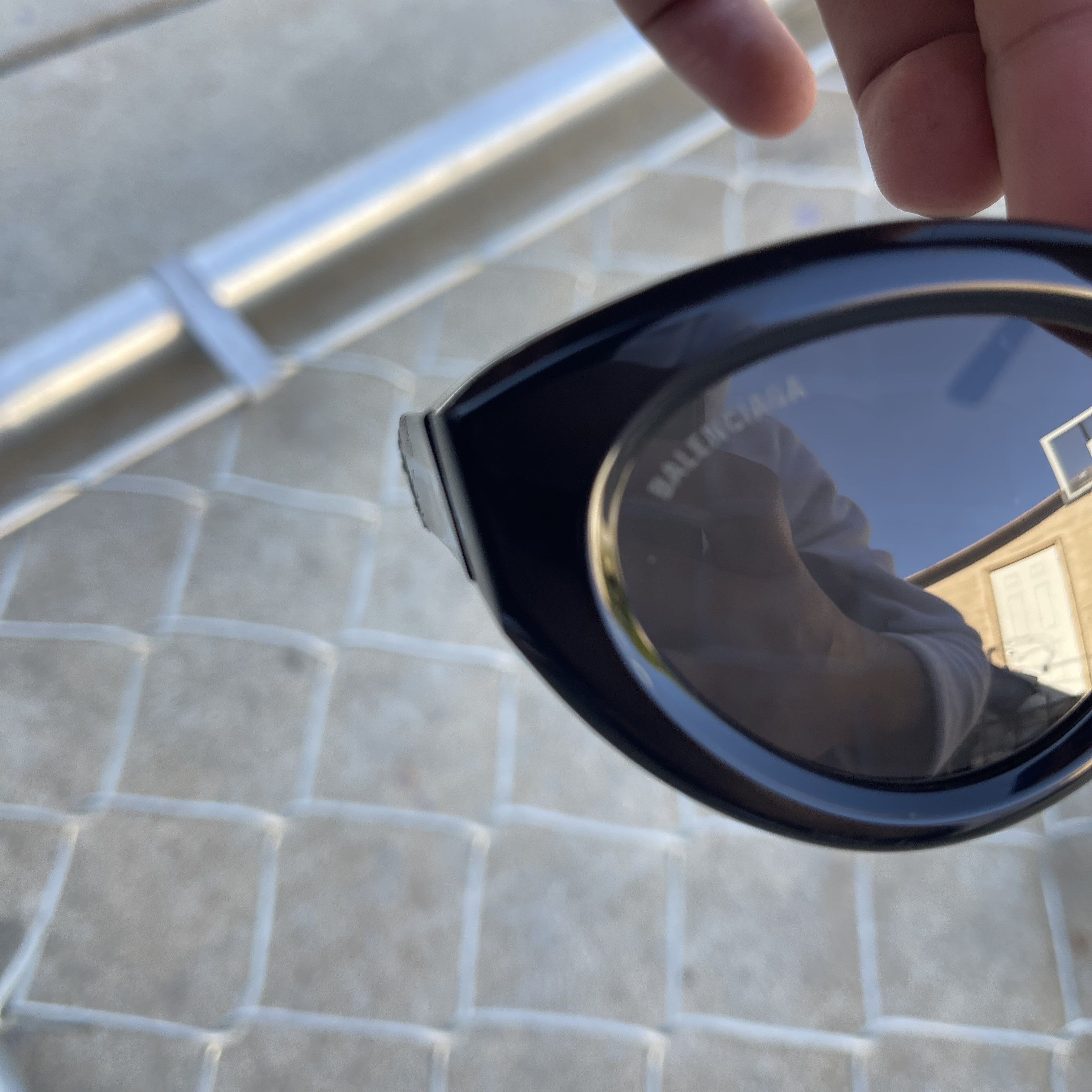 Balenciaga Balenciaga Cat Eye BB0073S Sunglasses Size ONE SIZE - 5 Thumbnail