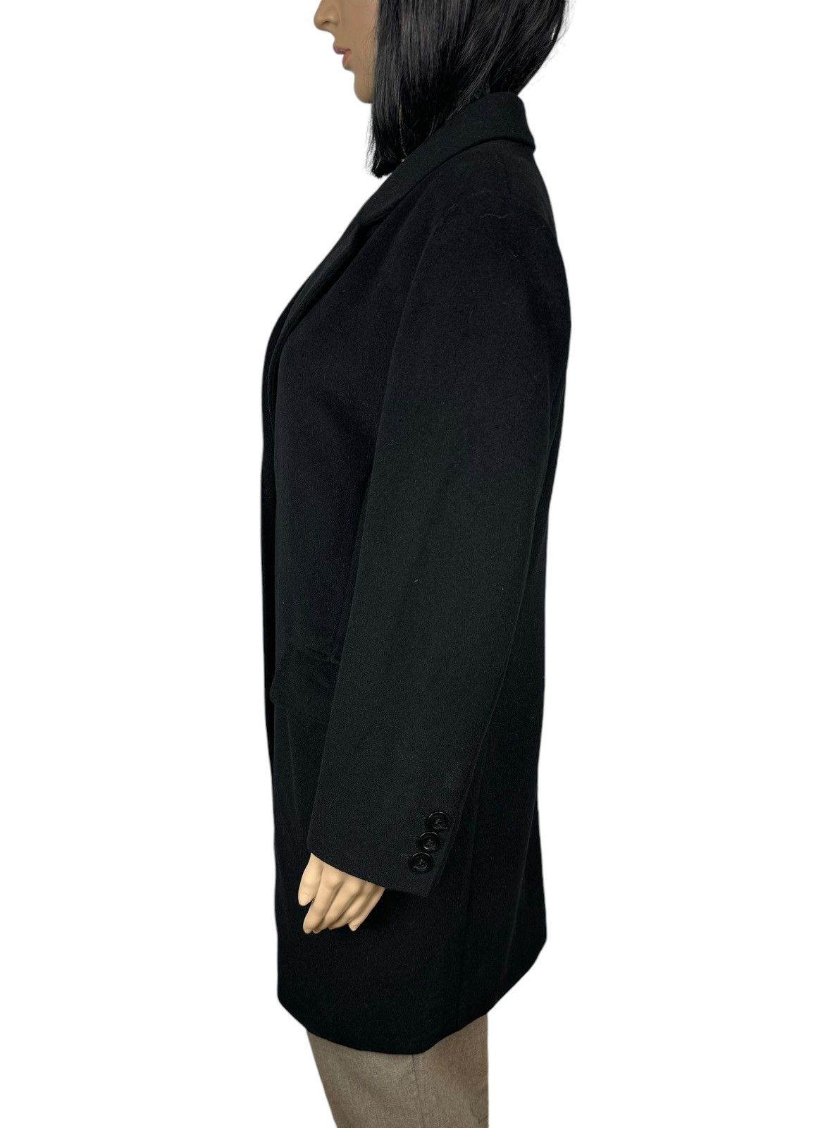 Max Mara Max Mara Virgin Wool-Angora Rabbit Coat size US10 IT44 Size L / US 10 / IT 46 - 6 Thumbnail