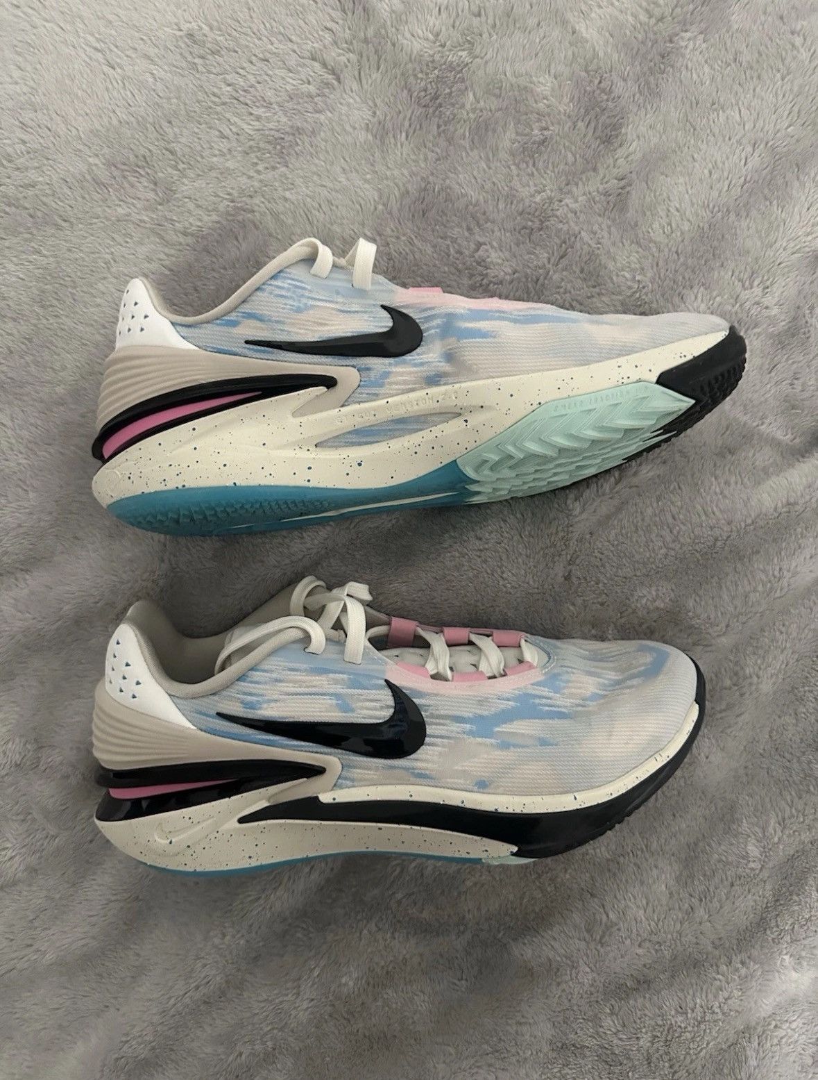 Nike Nike Zoom GT Cut 2 Sail Pink Spell Blue Size US 15 / EU 48 - 4 Thumbnail