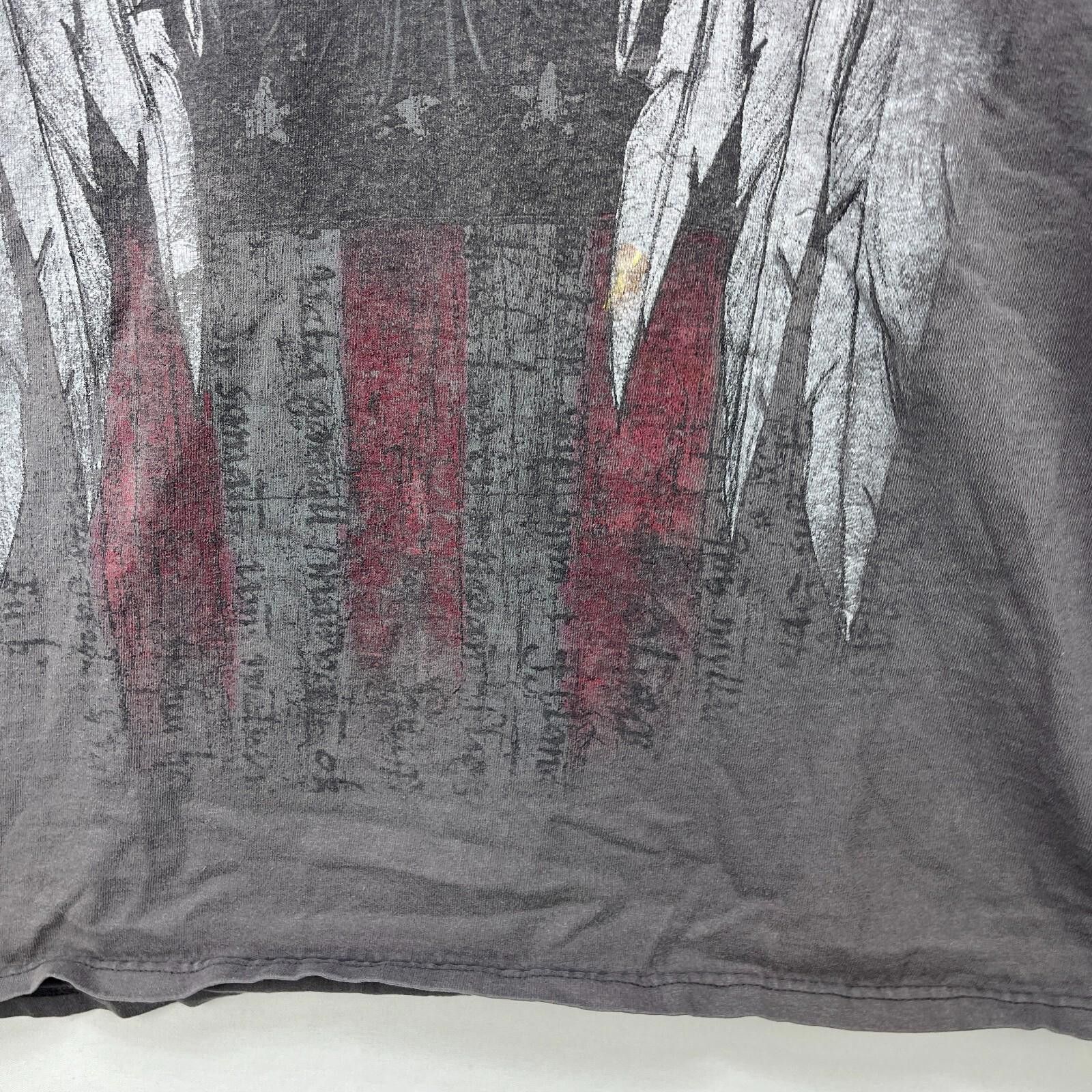 Other Vintage Y2K MMA Elite Skull Alien Faded T Shirt XL Size US XL / EU 56 / 4 - 4 Thumbnail