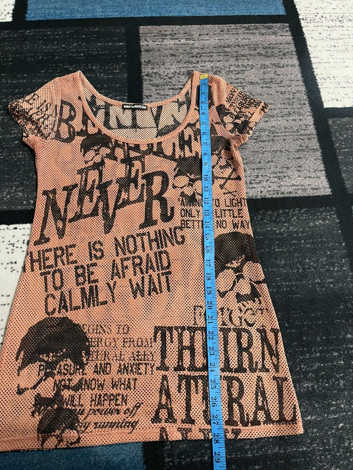 Japanese Brand × Vintage Vintage Ghost of Harlem Printed Skull Dress Size XS / US 0-2 / IT 36-38 - 10 Thumbnail