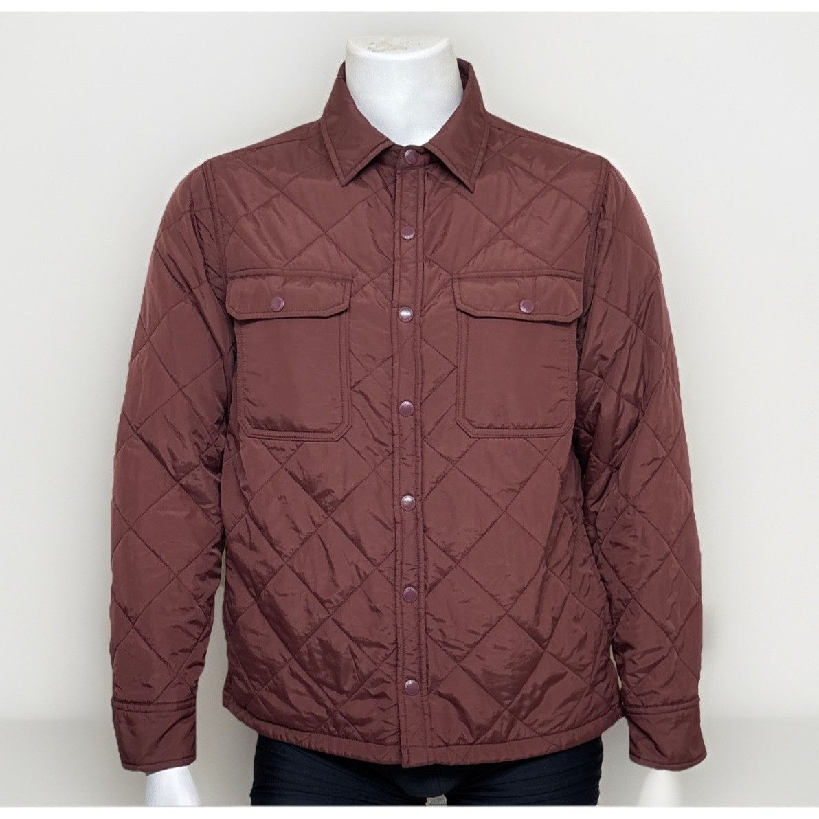 Taylor Stitch Taylor Stitch Miller Insulated Shirt Jacket Mens 40 M Burgun Size US M / EU 48-50 / 2 - 1 Thumbnail