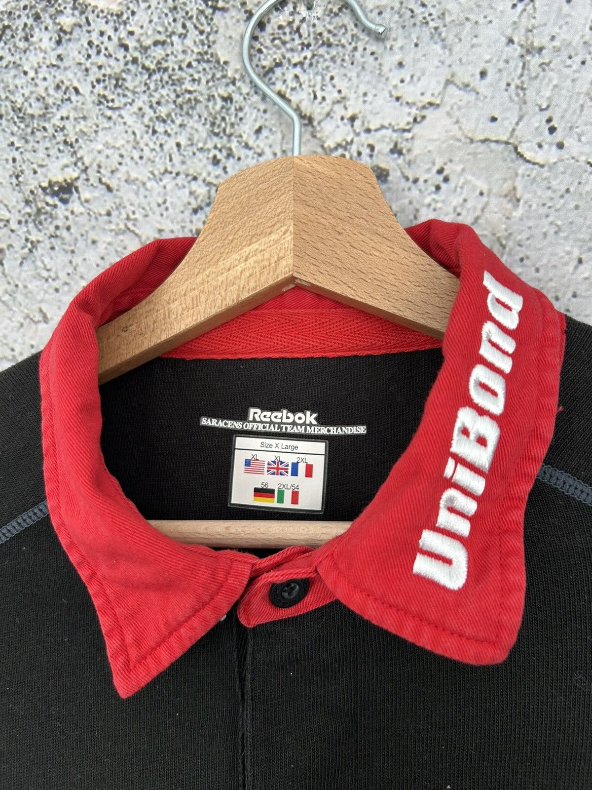 Reebok Vintage Reebok 90s Rugby Jersey Sport Retro Baggy Rap Size US XL / EU 56 / 4 - 4 Thumbnail