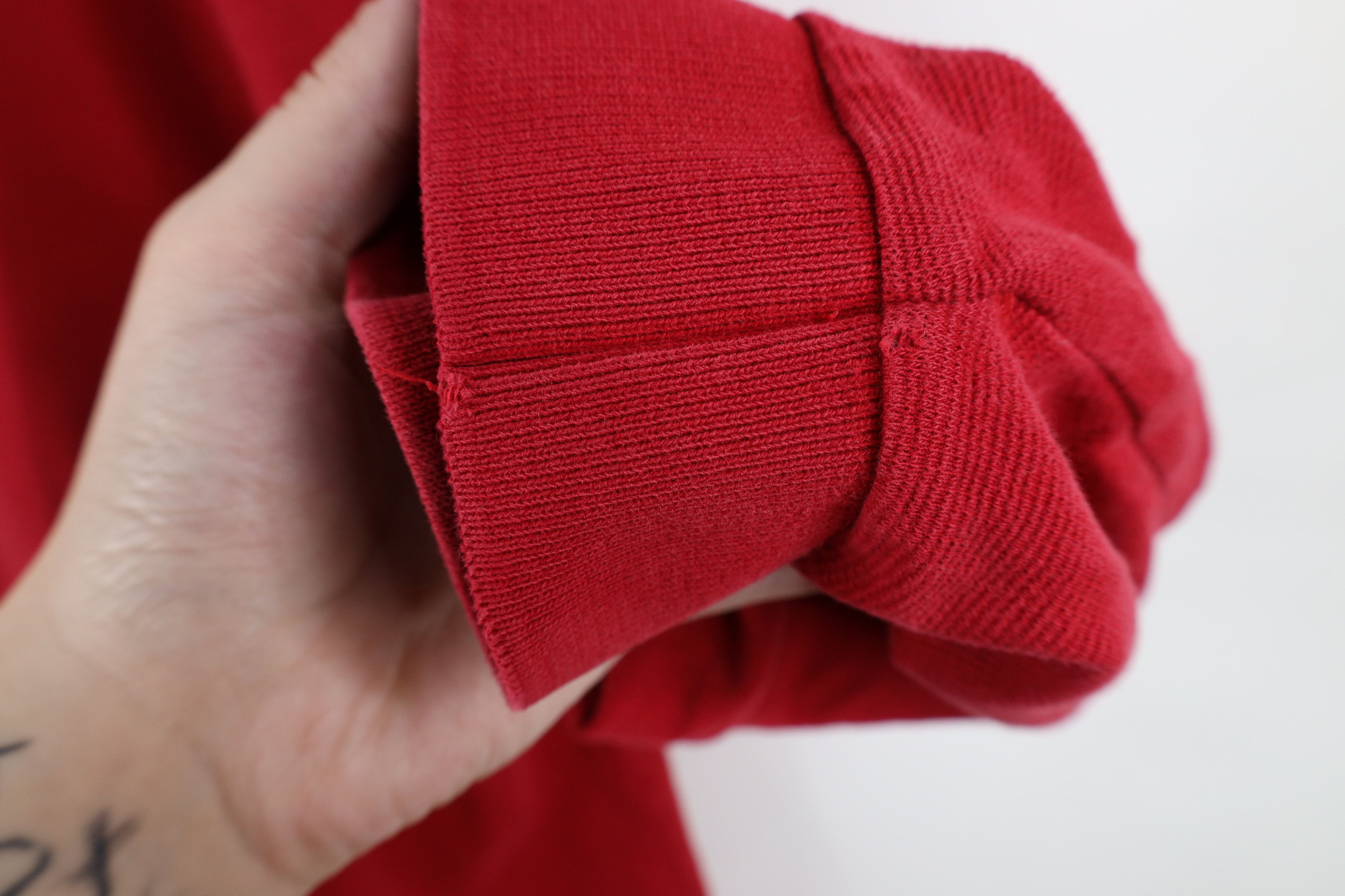 Ralph Lauren × Vintage Vintage 90s Chaps Ralph Lauren Waffle Knit Henley T-Shirt Size US XL / EU 56 / 4 - 8 Thumbnail