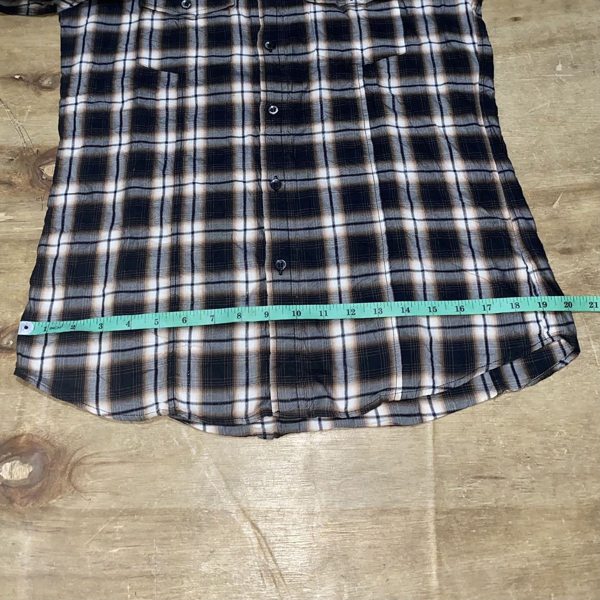 Issey Miyake × Japanese Brand × Tete Homme Tete homme by issey miyake plaid shirt Size US M / EU 48-50 / 2 - 7 Thumbnail