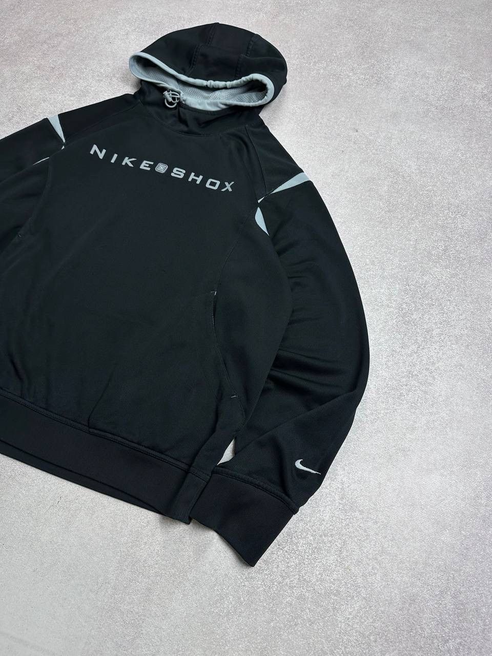 Nike Vintage 90s Nike Shox Boxy Hoodie Y2K L Size US L / EU 52-54 / 3 - 2 Thumbnail