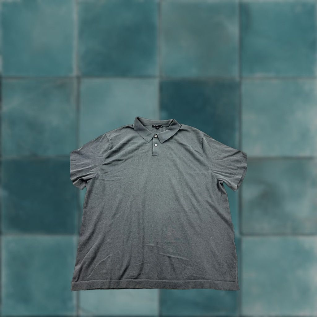 James Perse James Perse Polo Shirt Mens 2XL Gray Jersey Cotton Blend Casual Short Sleeve Shirt Mens 2XL Gray Polo Size US XXL / EU 58 / 5 - 1 Thumbnail