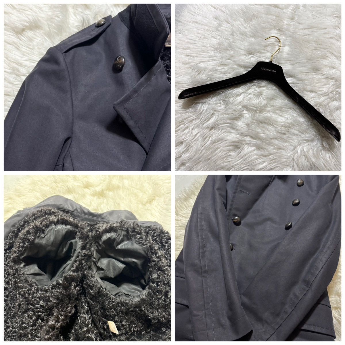 Louis Vuitton 3-Way Louis Vuitton LV Logo Lambskin Fur-Lined Jacket Coat Size US M / EU 48-50 / 2 - 4 Thumbnail