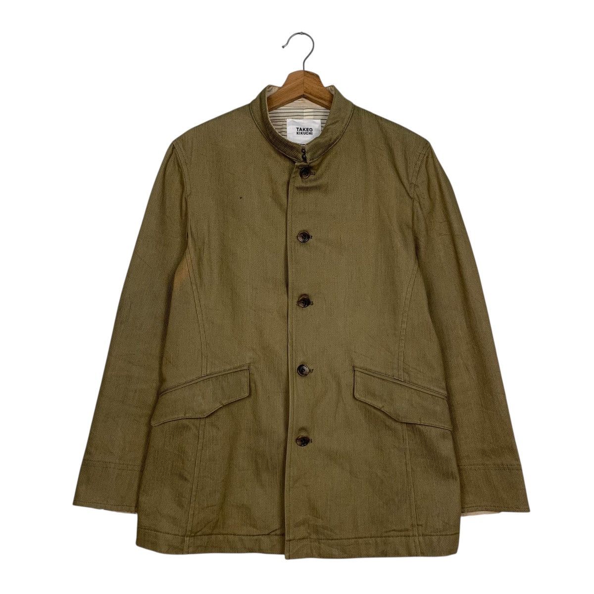 Takeo Kikuchi Takeo Kikuchi Brown Casual Jacket Size US M / EU 48-50 / 2 - 1 Thumbnail