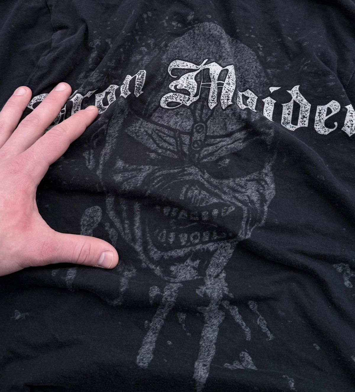 Band Tees Vintage Iron Maiden y2k punk rock band streetwear t-shirt Size US M / EU 48-50 / 2 - 6 Thumbnail