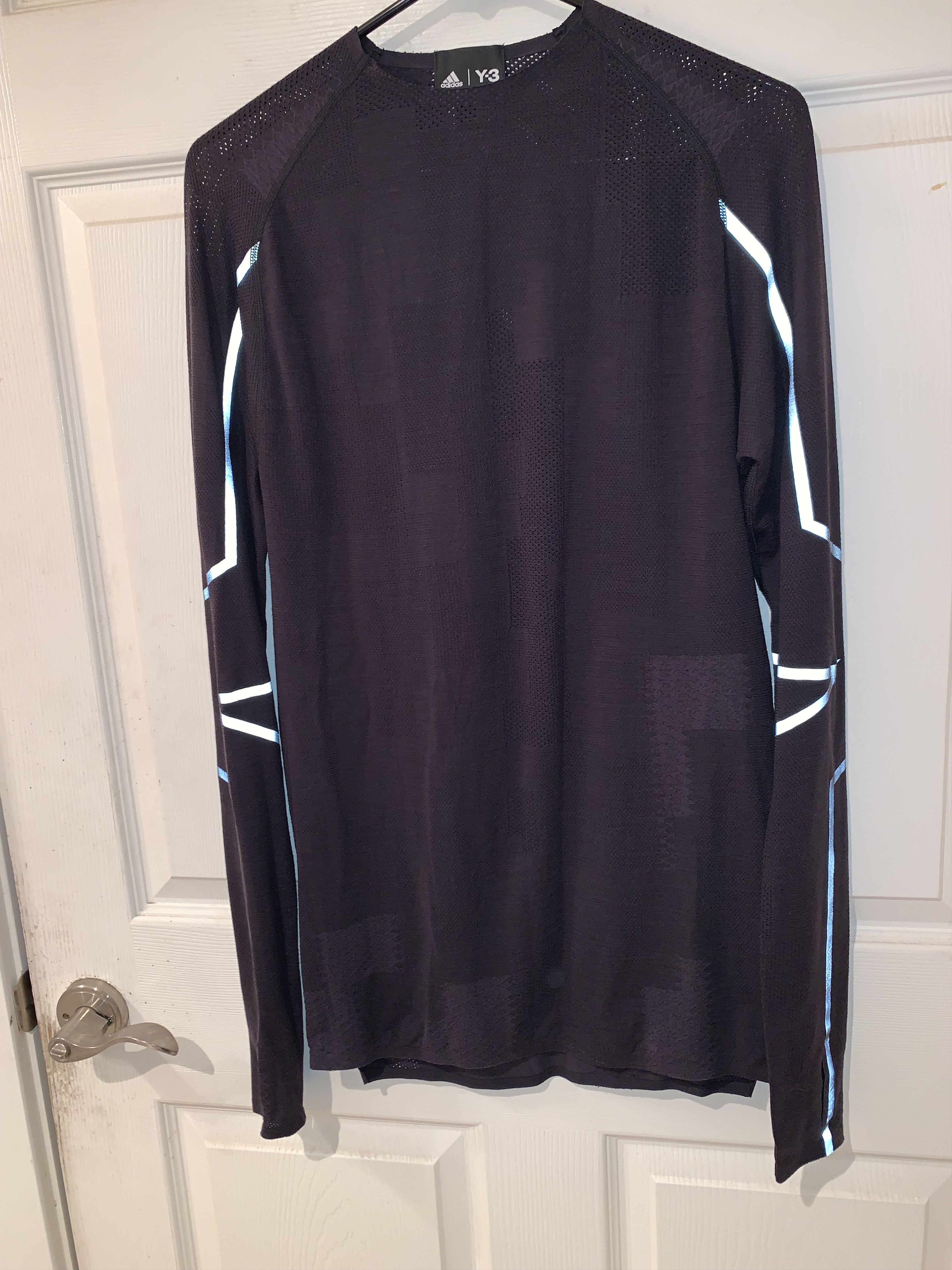 Adidas Y-3 Sport Merino Reflective Tech Tee Size US M / EU 48-50 / 2 - 7 Thumbnail