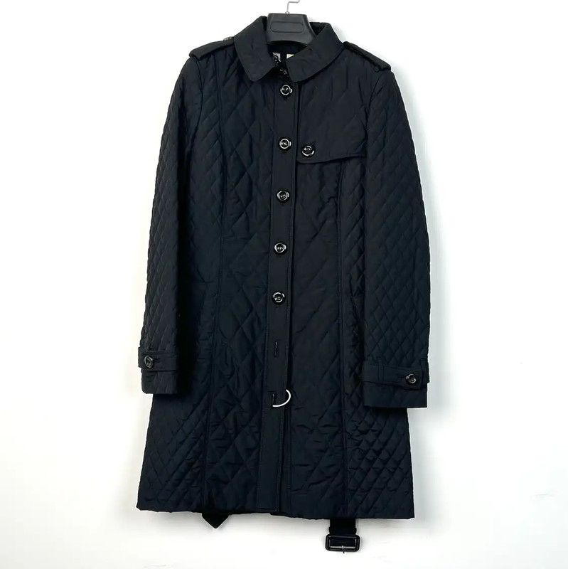 Burberry Burberry Black Quilted Winter Coat for Women Size S / US 4 / IT 40 - 1 Thumbnail