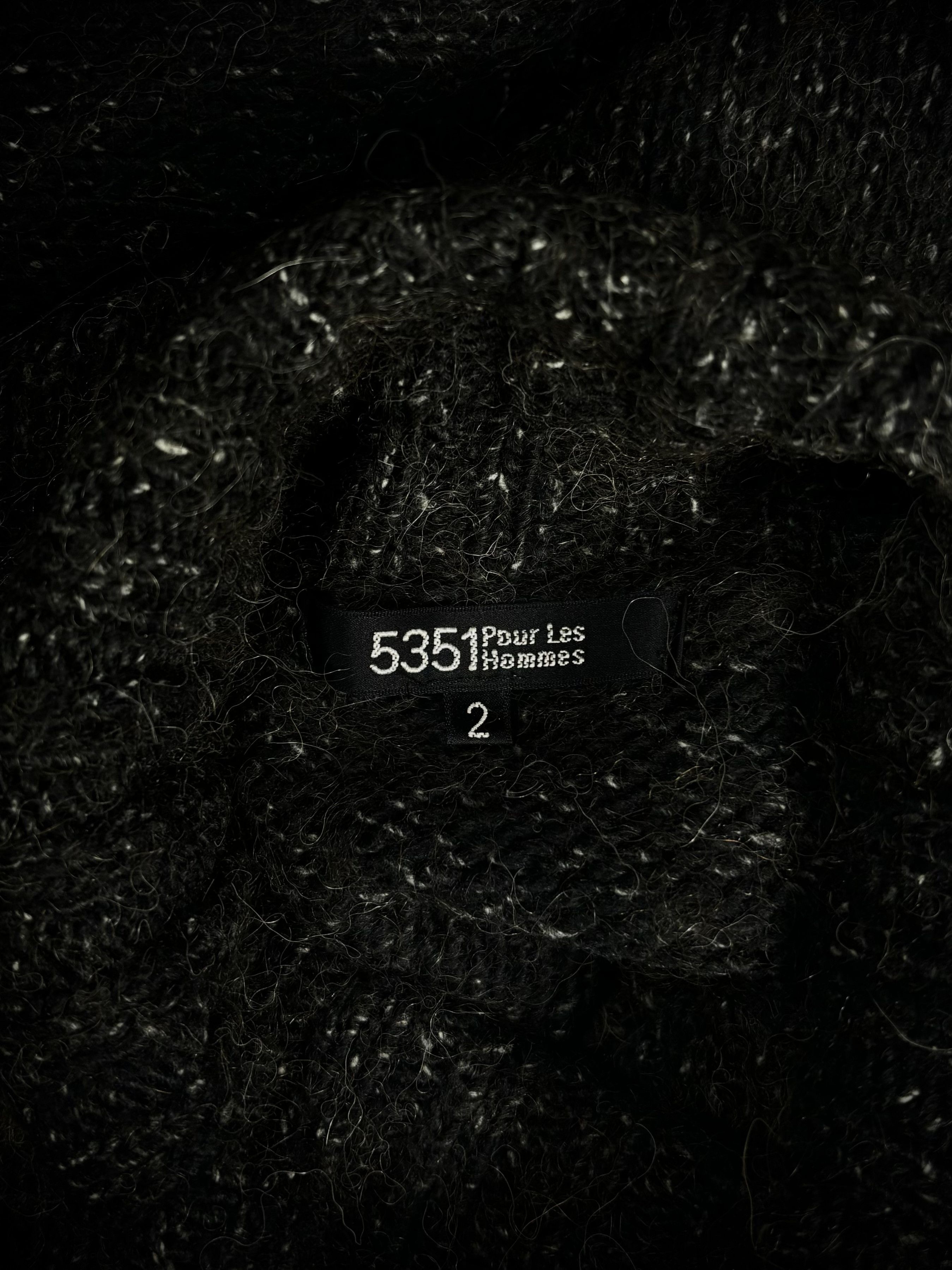 5351 POUR LES HOMMES 5351 Pour Les Hommes Knit Sweater Size US M / EU 48-50 / 2 - 10 Thumbnail