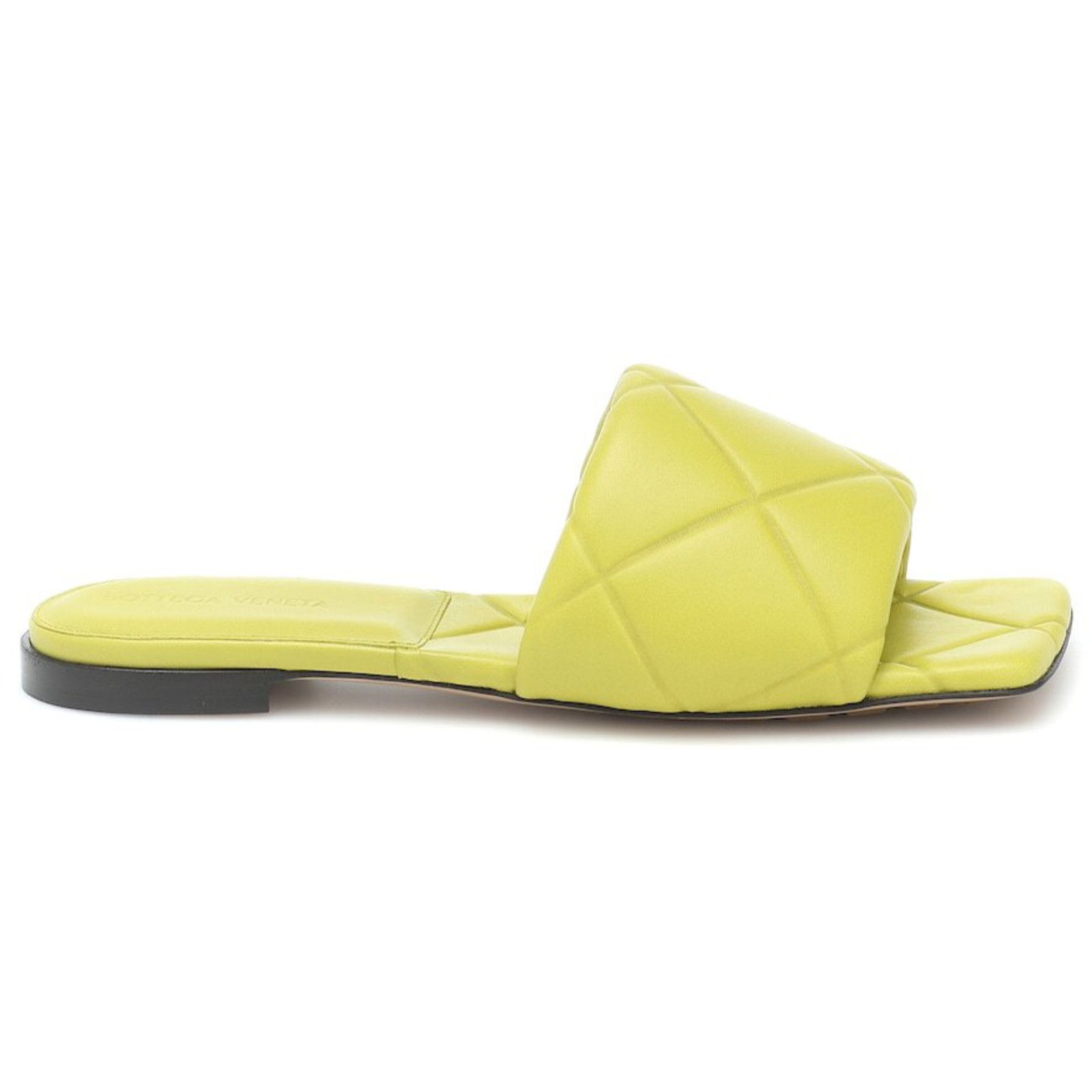 Bottega Veneta Bottega Veneta BV Lido Kiwi Green Padded Leather Quilted Size US 6 / IT 36 - 1 Thumbnail