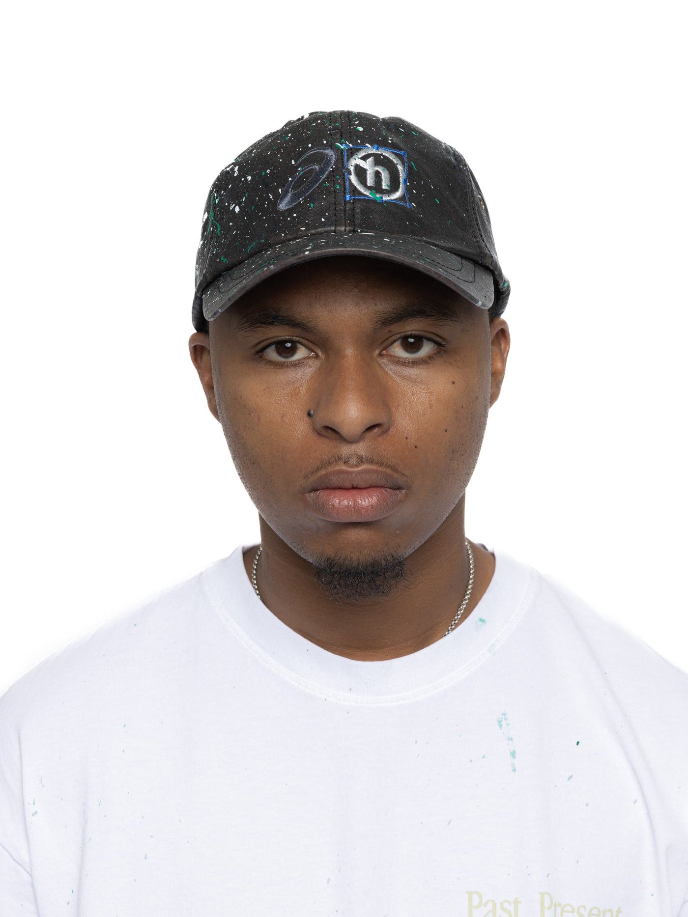 Asics × HIDDEN Painted Washed Leather Hat - Black Size ONE SIZE - 14 Thumbnail