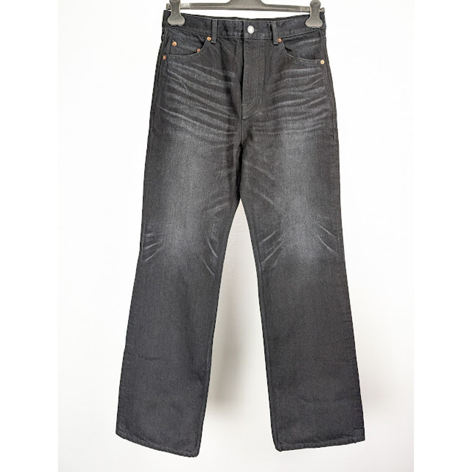 Saint Laurent Paris o1rshd1 D35 70's Flare Denim Jeans in Black Size US 34 / EU 50 - 2 Thumbnail