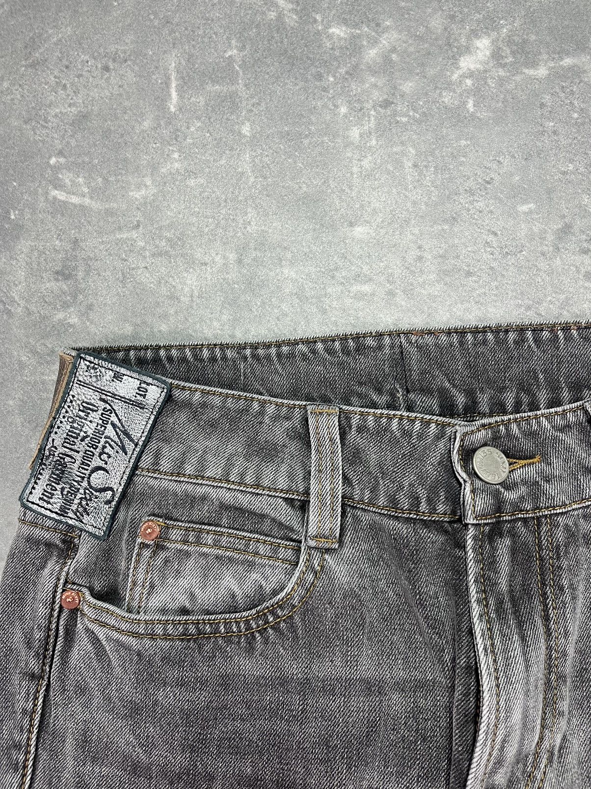 Miss Sixty Miss Sixty Rare Multilogo Patches Flared Bootcut Denim Jeans Size 30" / US 8 / IT 44 - 6 Thumbnail