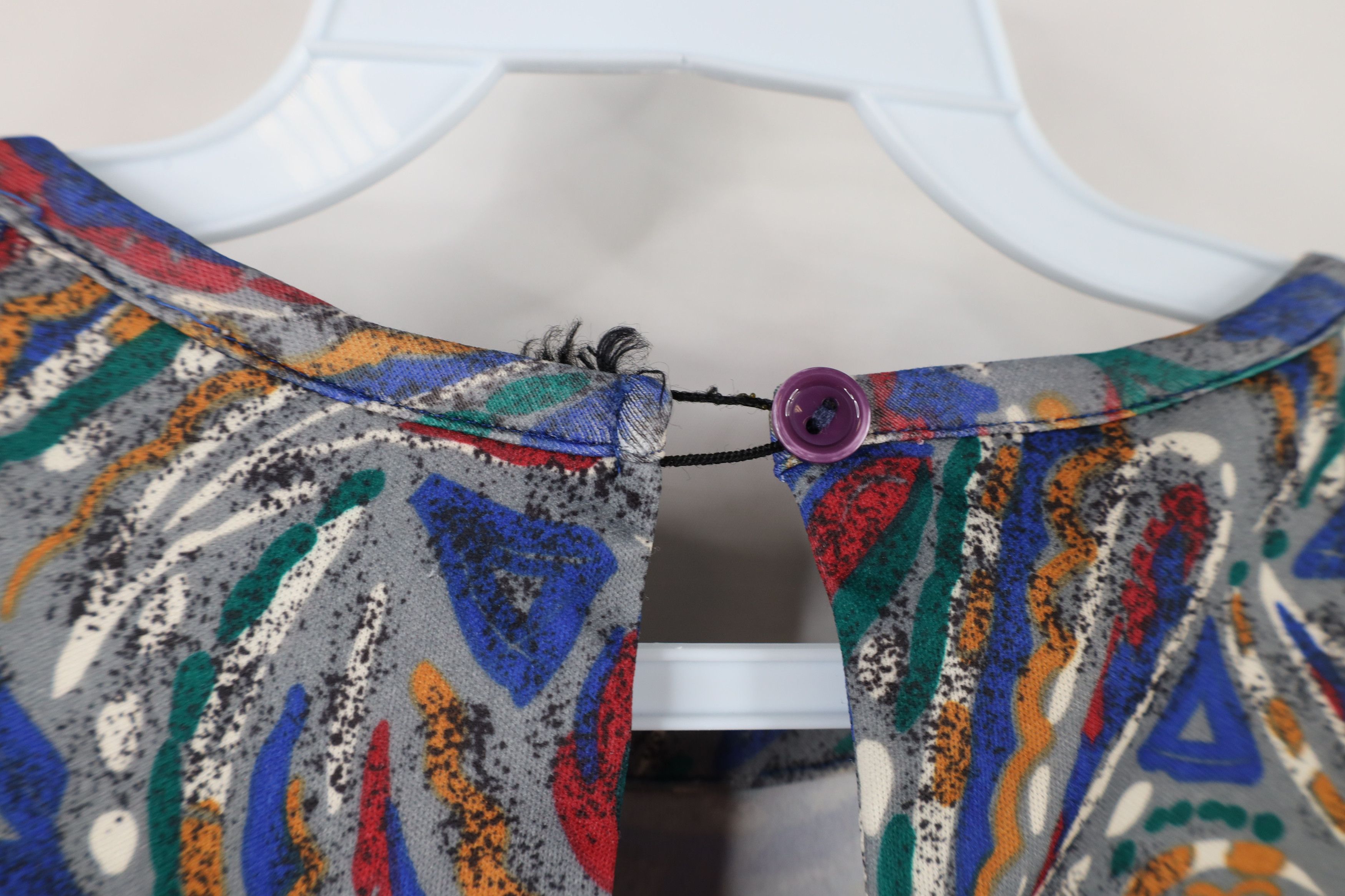 Vintage Vintage 80s 90s Streetwear Paisley Flower Knit Shirt Top USA Size XL / US 12-14 / IT 48-50 - 10 Thumbnail