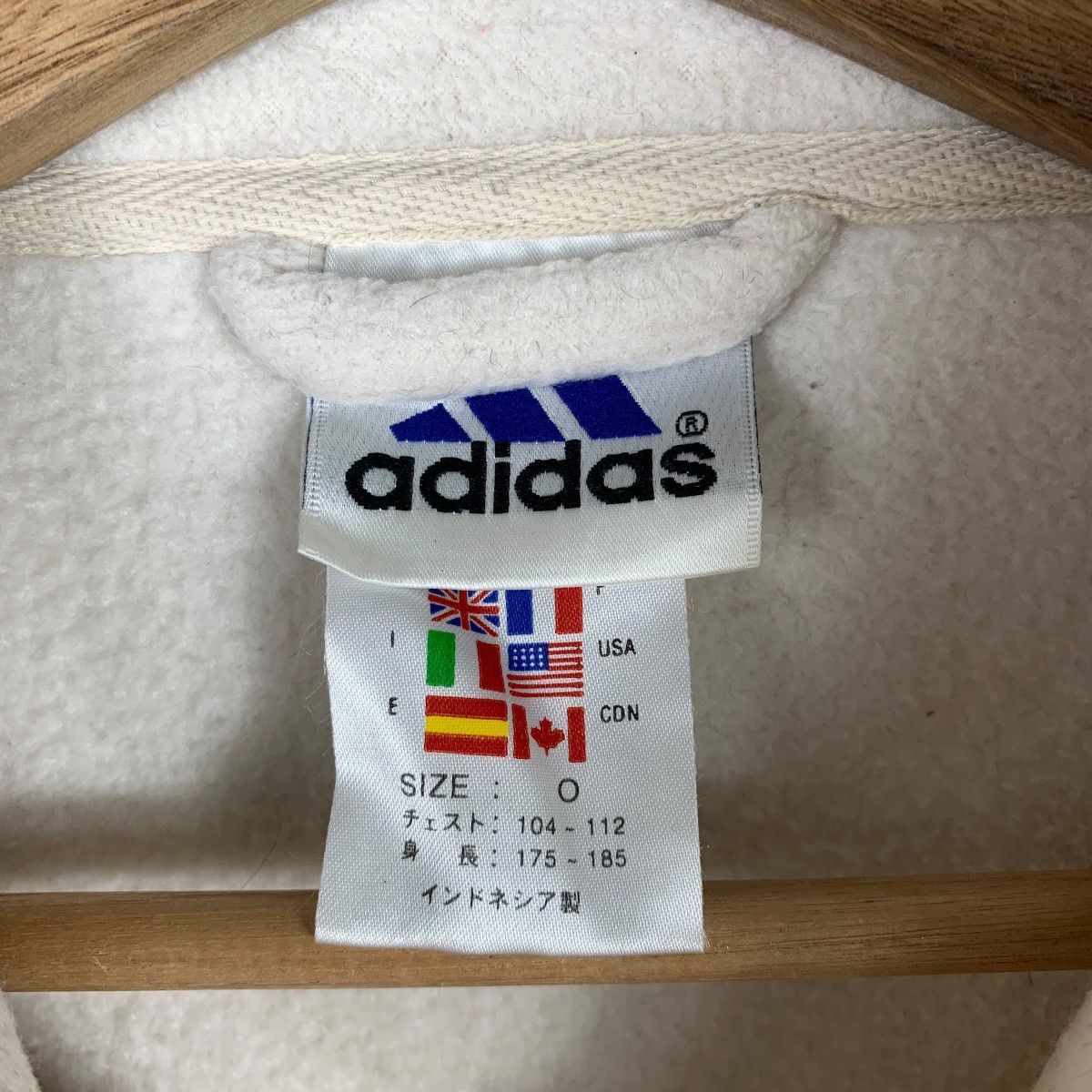 Adidas ADIDAS Equipment 3 Stripes Sportswear Fleece Half Z Jumper Size US XL / EU 56 / 4 - 6 Thumbnail