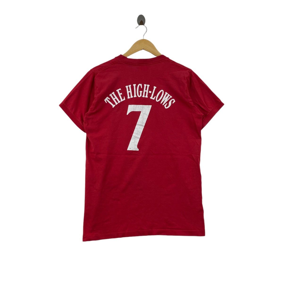 Japanese Brand THE HIGH LOWS Angel Beetle Tour Japan Punk Band Red Short Size US M / EU 48-50 / 2 - 1 Thumbnail