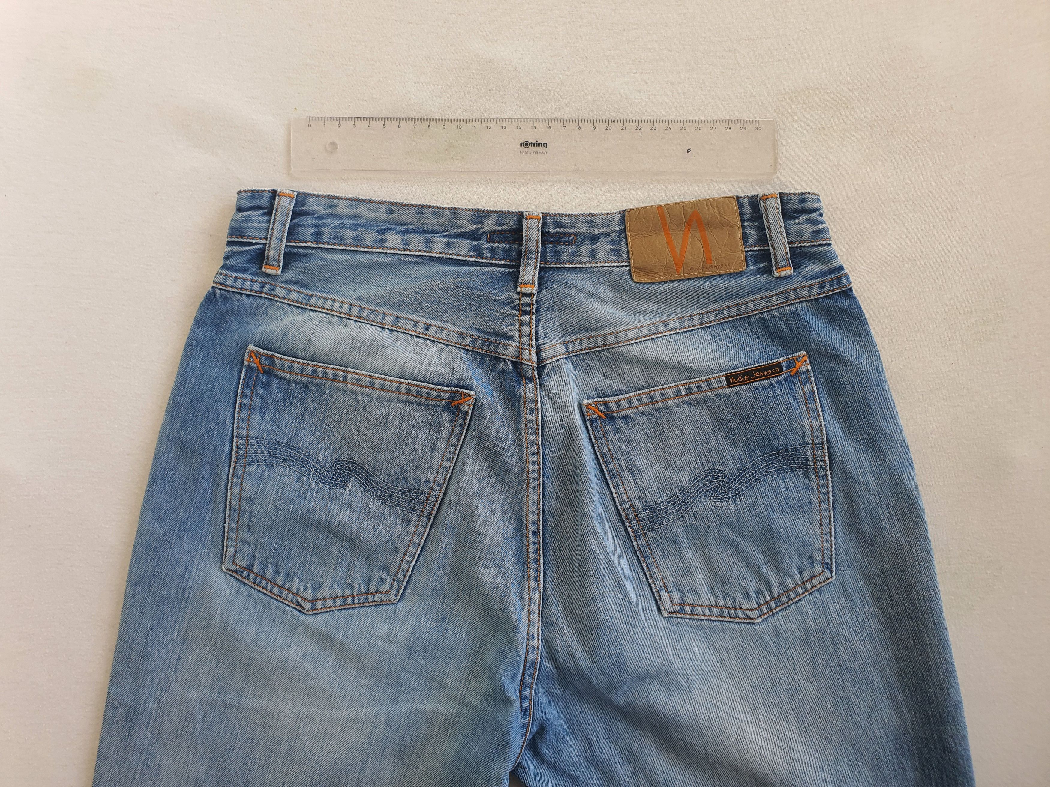 Nudie Jeans BREEZY BRITT SPRINGTIME - Regular Tapered Jeans - W31 L32 Size 31" - 10 Thumbnail