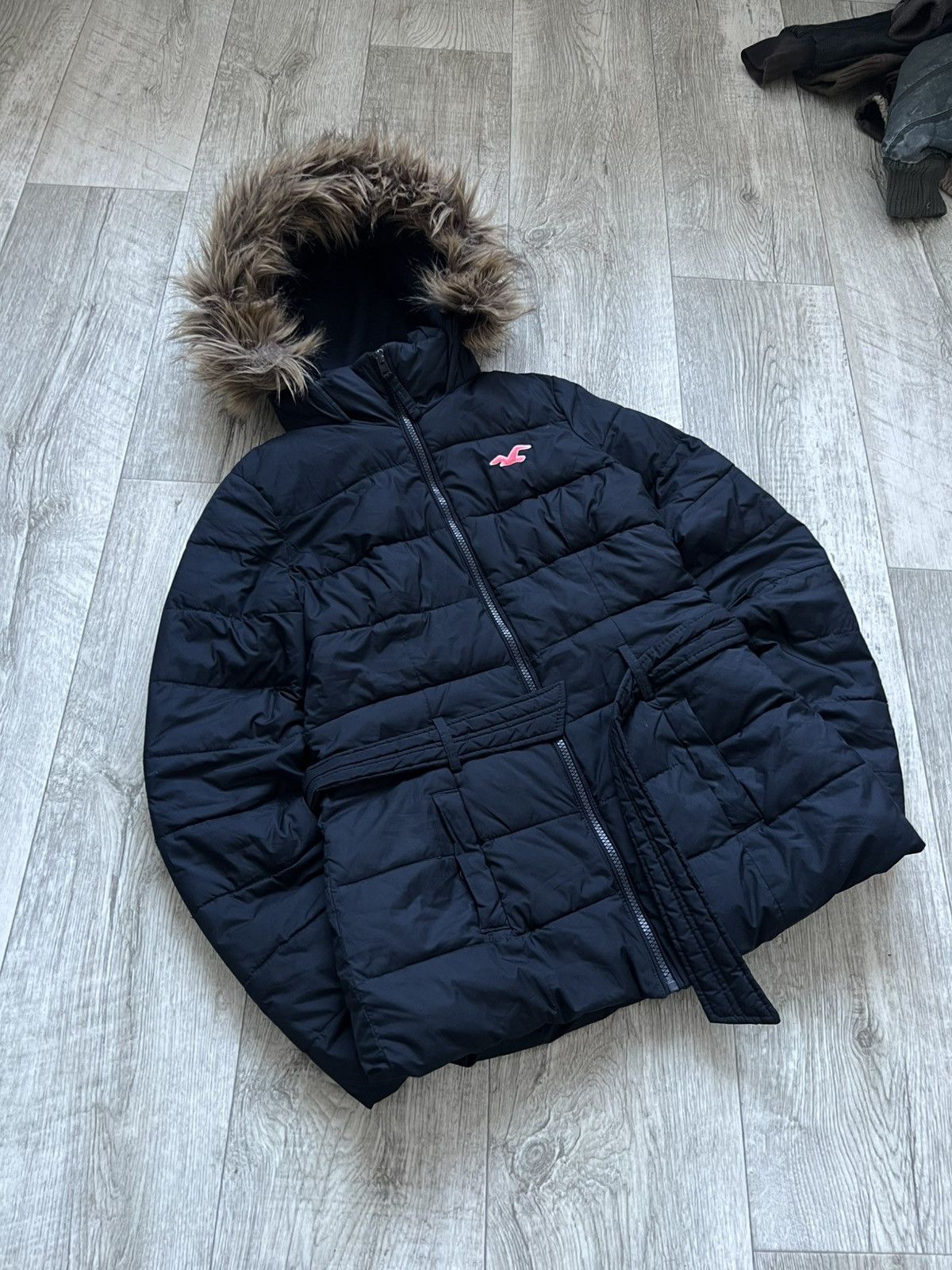 Hysteric Glamour Crazy Faux Fur Y2k Ski Down Jacket Hollister If Six Was Nine Size XS / US 0-2 / IT 36-38 - 2 Thumbnail