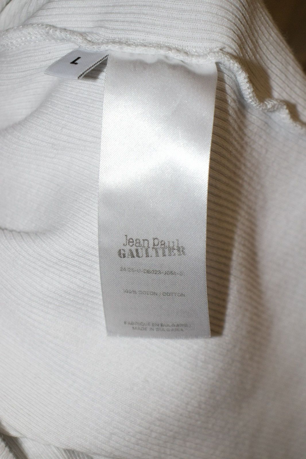 Jean Paul Gaultier JEAN PAUL GAULTIER "RIBBED TANK TOP" WITH OVERALL BUCKLES Size US L / EU 52-54 / 3 - 7 Thumbnail