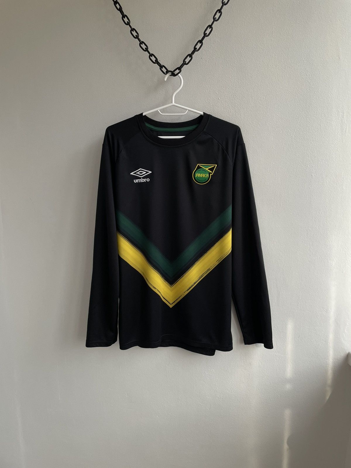 Vintage Jamaica 2021 2022 football soccer shirt jersey Long Sleeve Size US M / EU 48-50 / 2 - 1 Thumbnail
