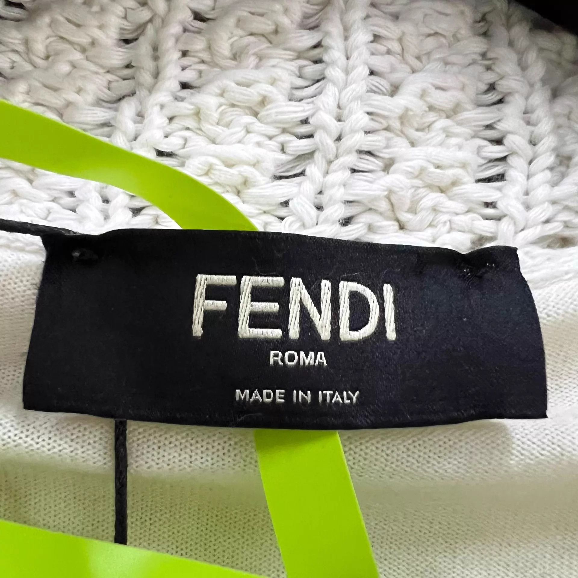 Fendi FENDI color block knit long-sleeve 95 New 2 Size US M / EU 48-50 / 2 - 3 Thumbnail